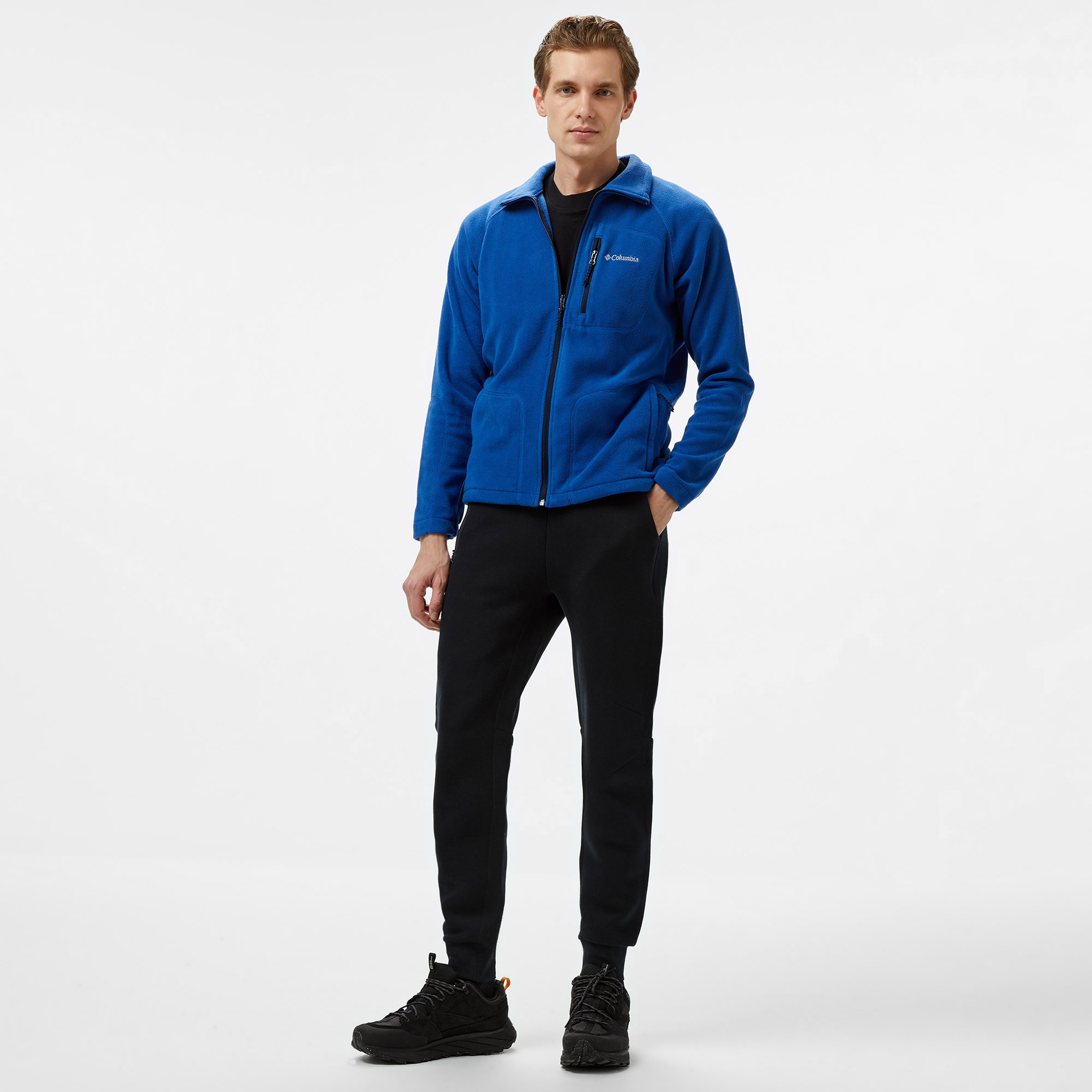 Columbia Fast Trek II Full Zip Fleece Erkek Mavi PolarSAE3039