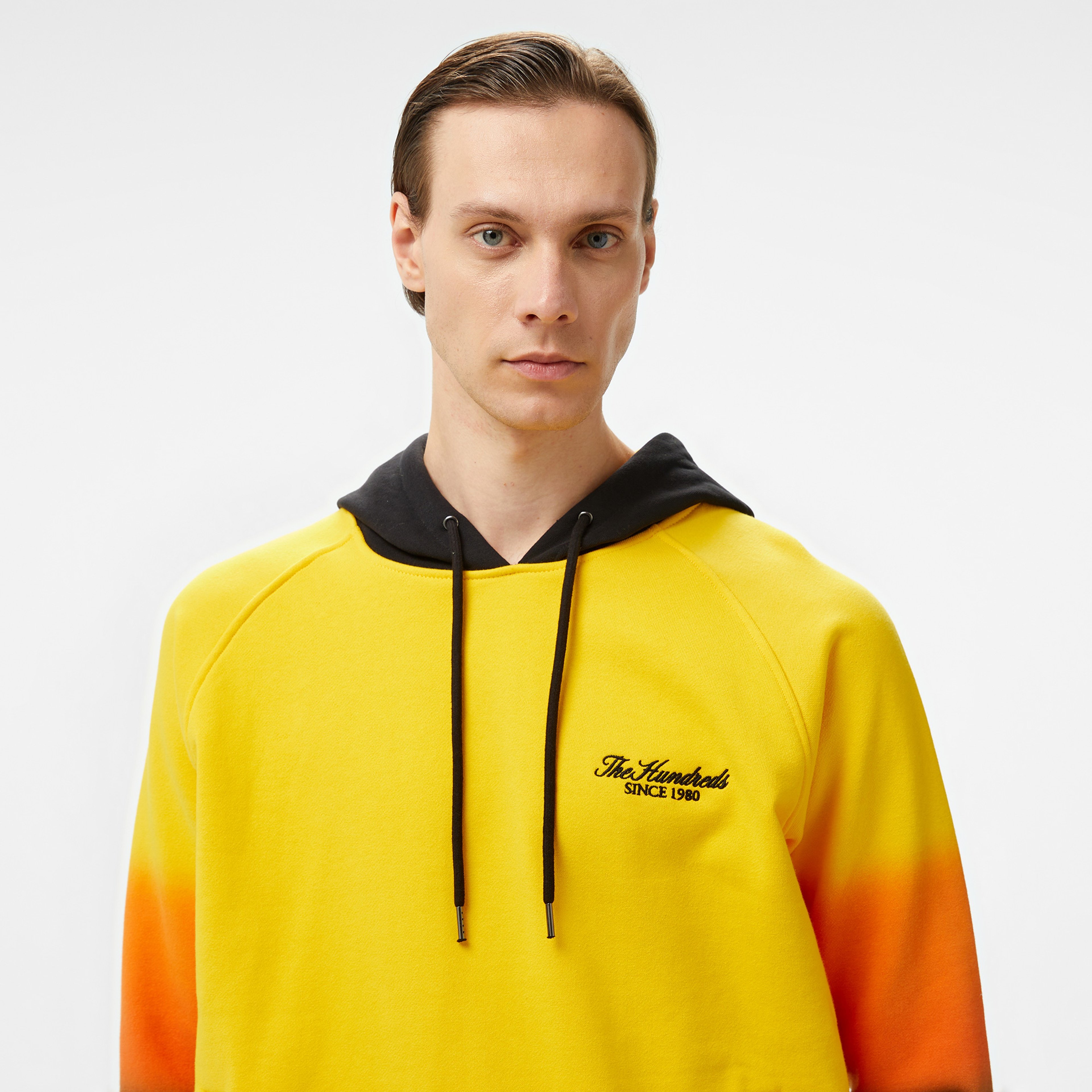 The Hundreds Gradient Pullover Erkek Sarı Sweatshirt