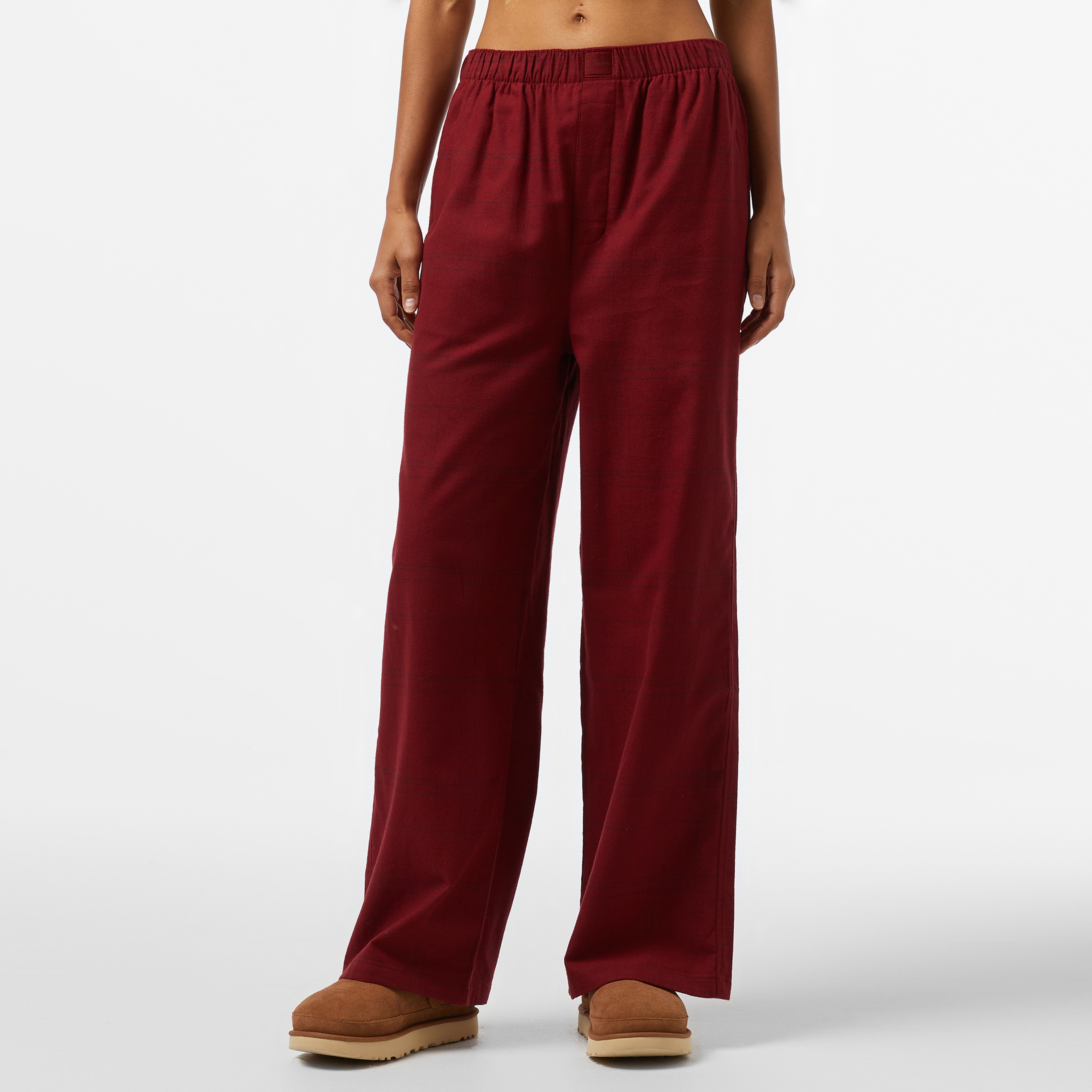 Calvin Klein Pant Kadın Kırmızı Pijama