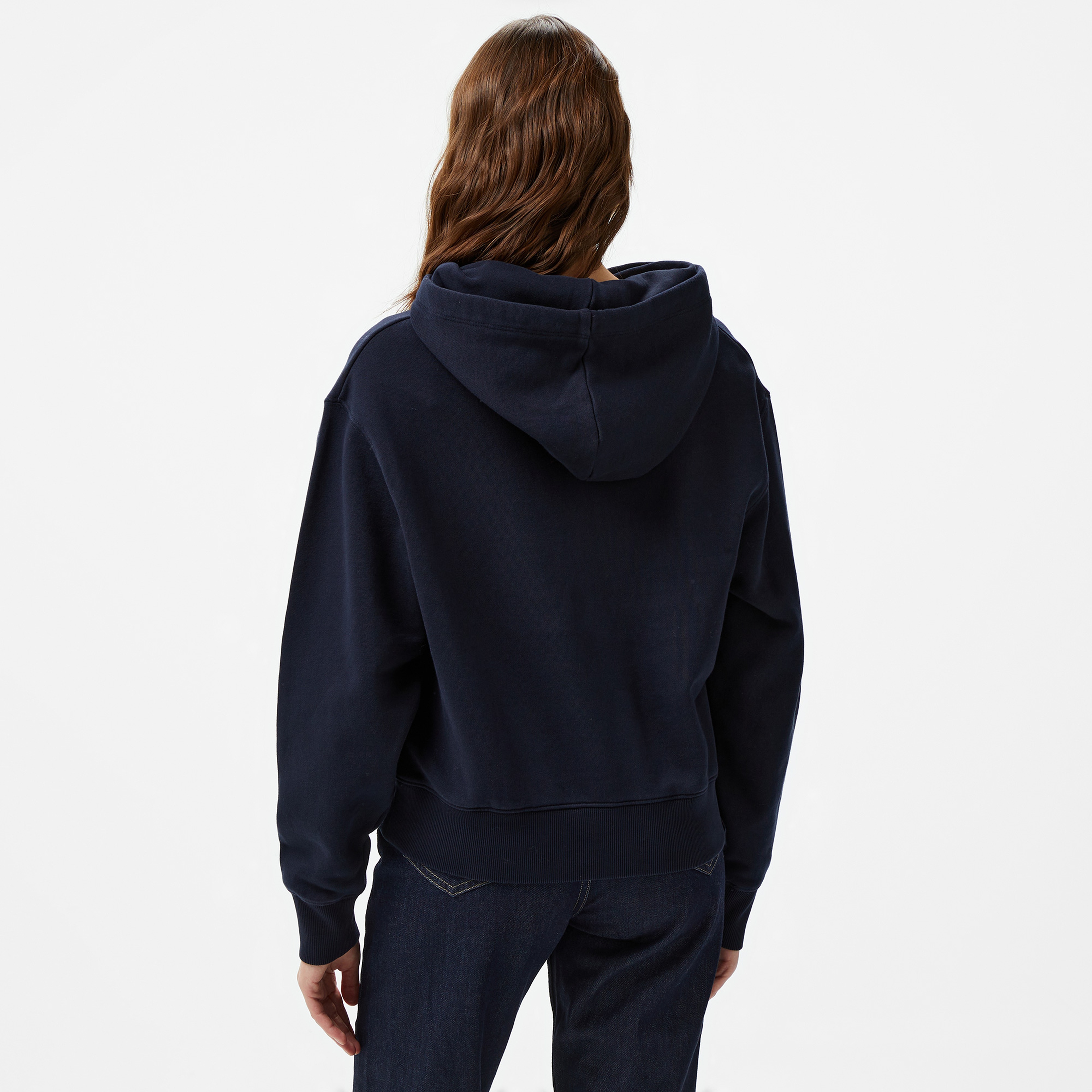 Tommy Hilfiger Modern Mini Corp Kadın Mavi Hoodie