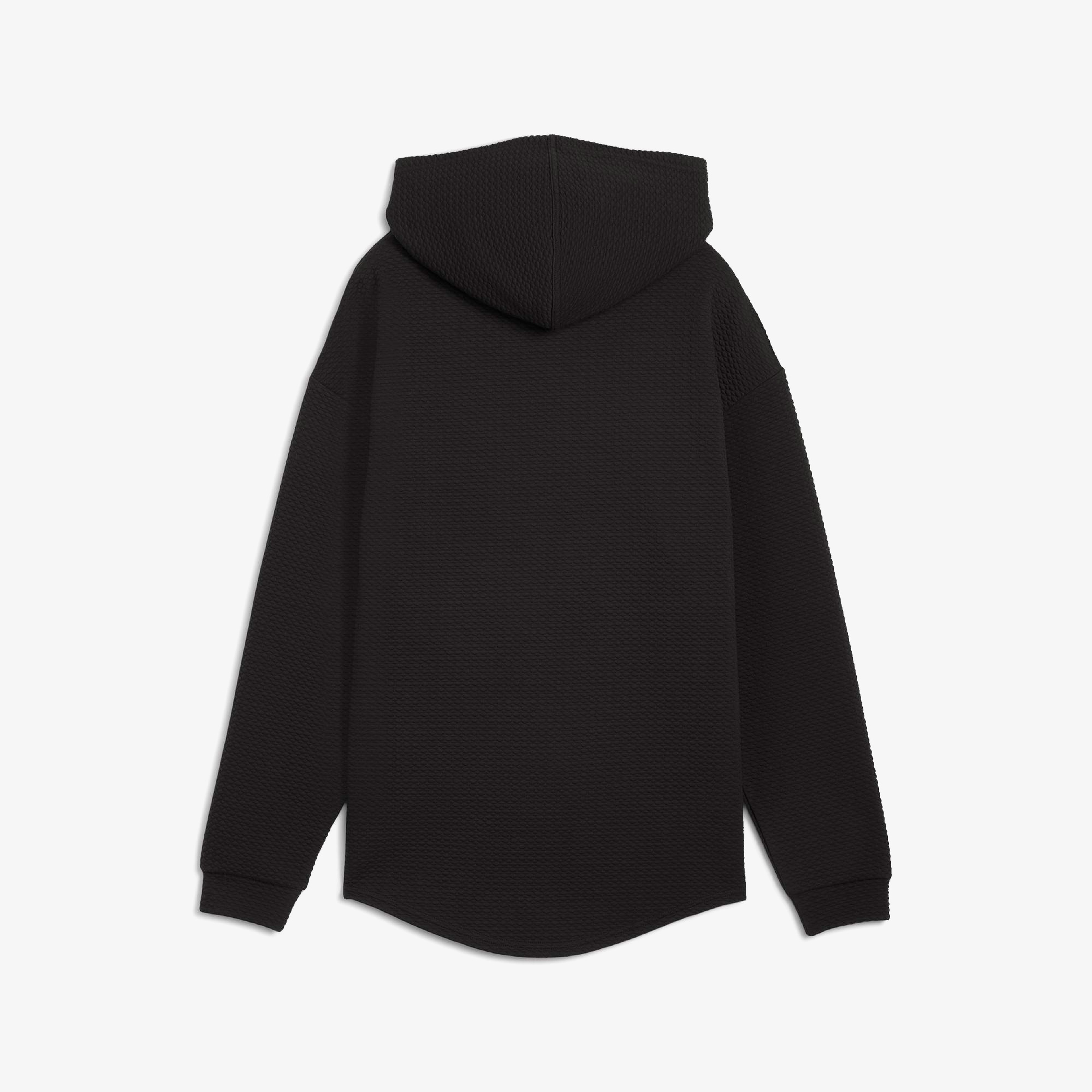 Puma Q4 Studio Textured Kadın Siyah Sweatshirt