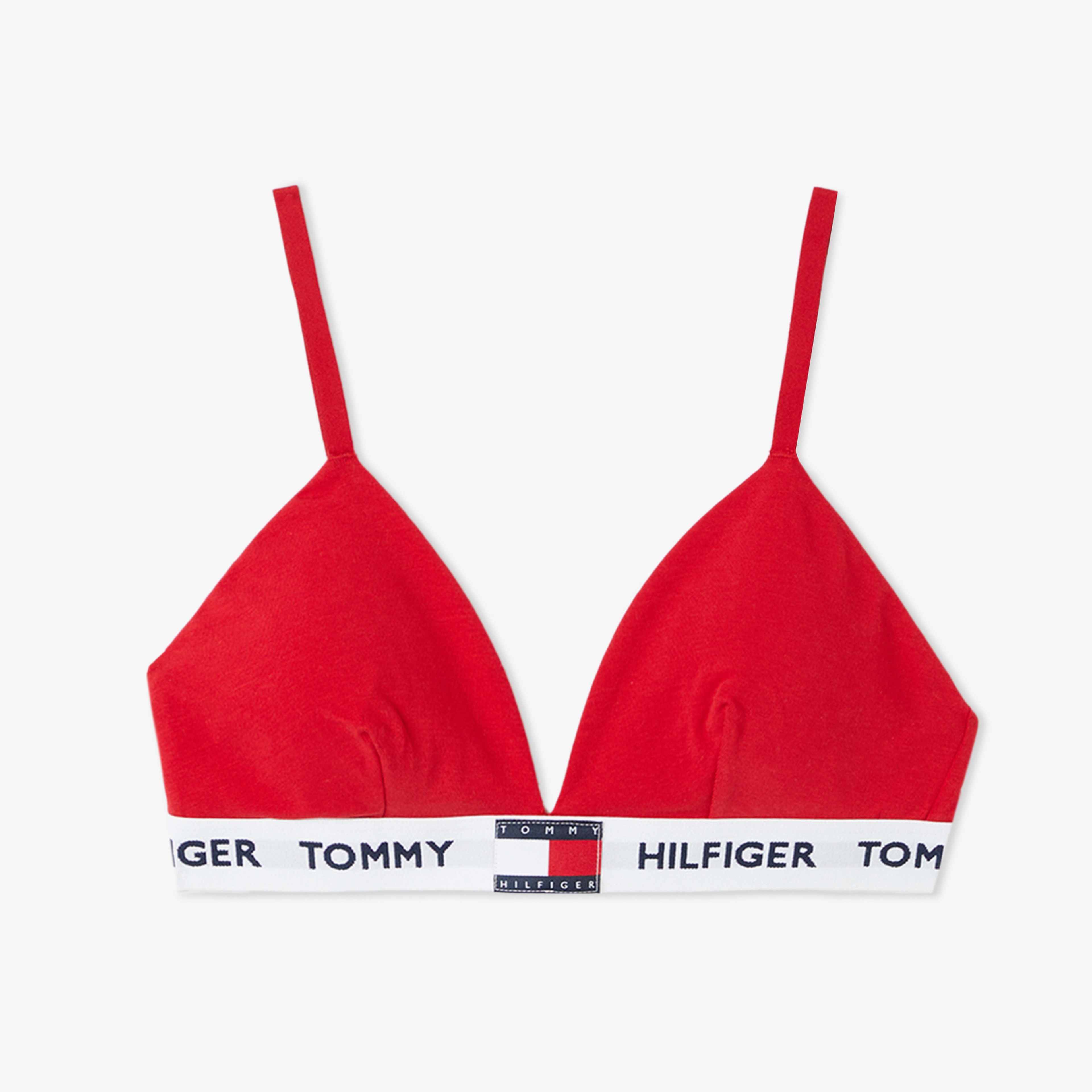 Tommy Hilfiger Rp Triangle Kadın Kırmızı Bra
