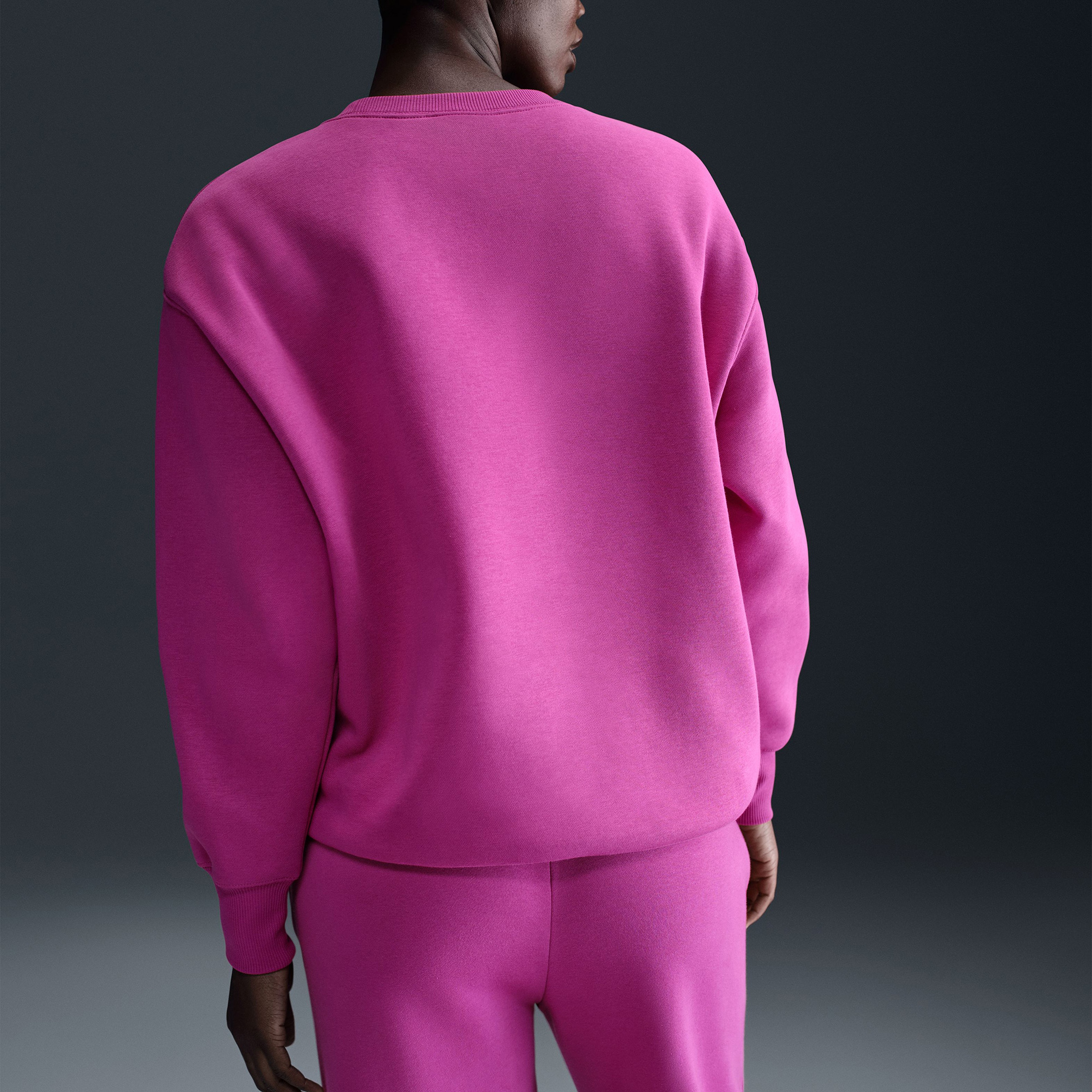 Nike Sportswear Phoenix Fleece Kadın Mor Sweatshirt