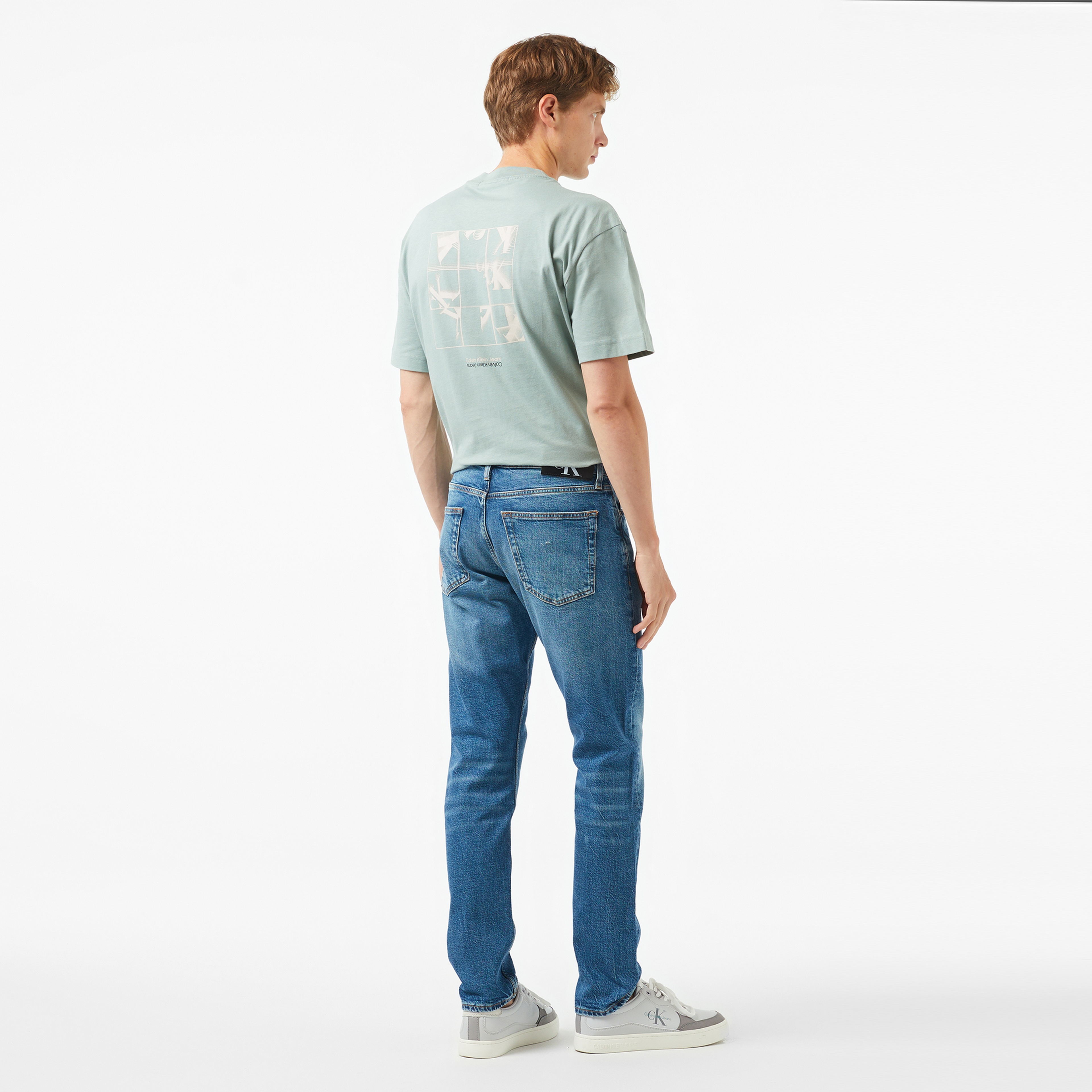 Calvin Klein Jeans Slim Erkek Lacivert Jean