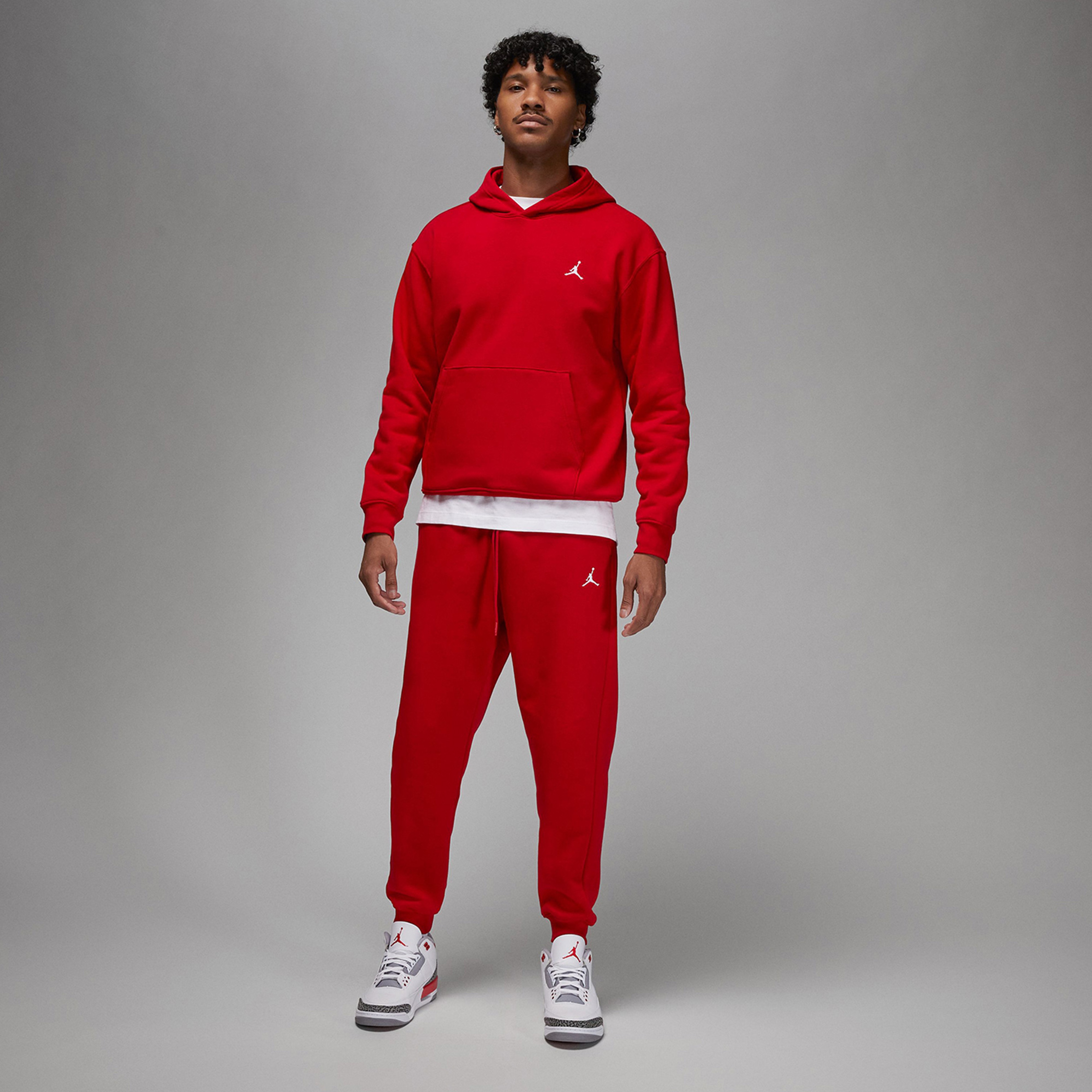 Jordan Essentials Erkek Kırmızı Hoodie