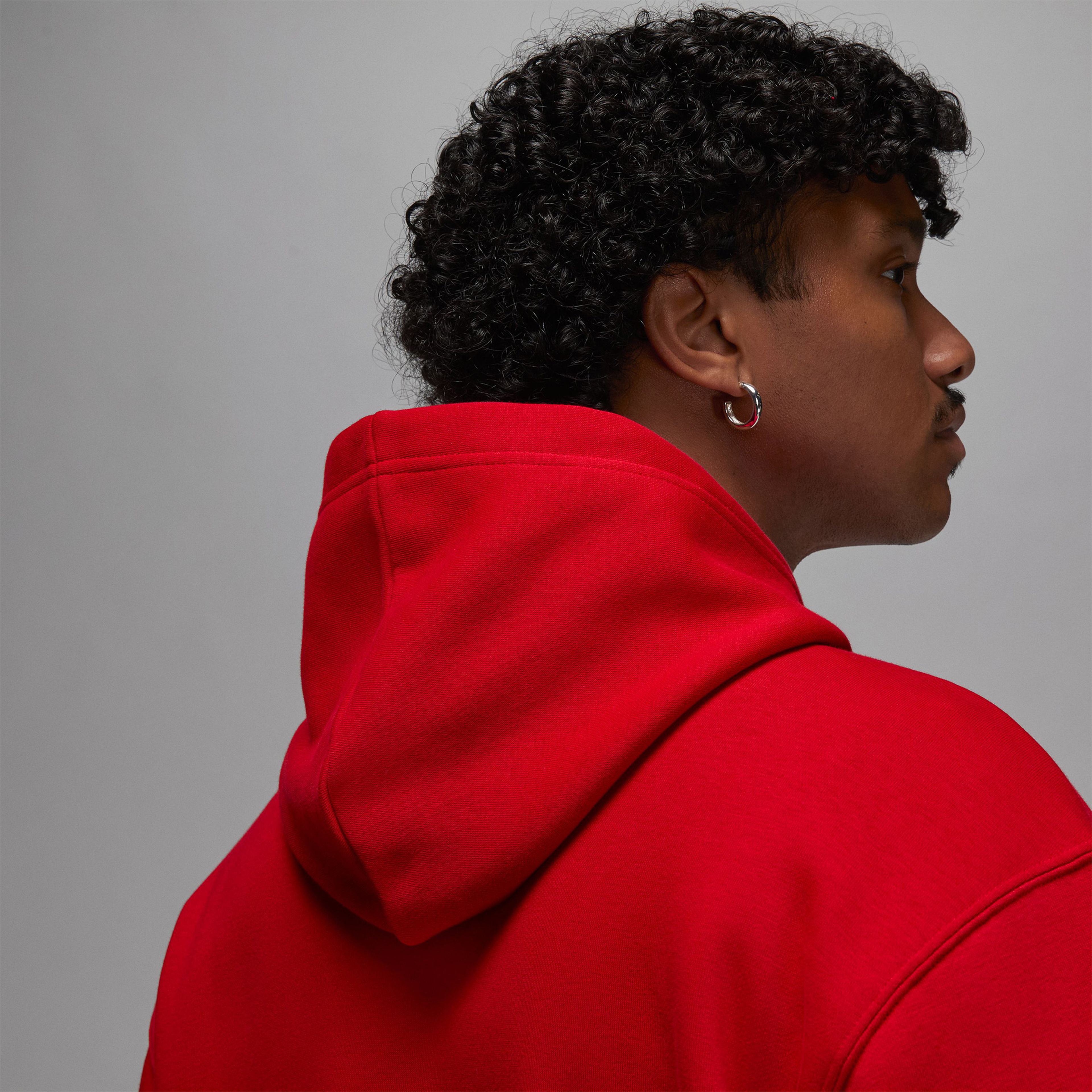 Jordan Essentials Erkek Kırmızı Hoodie