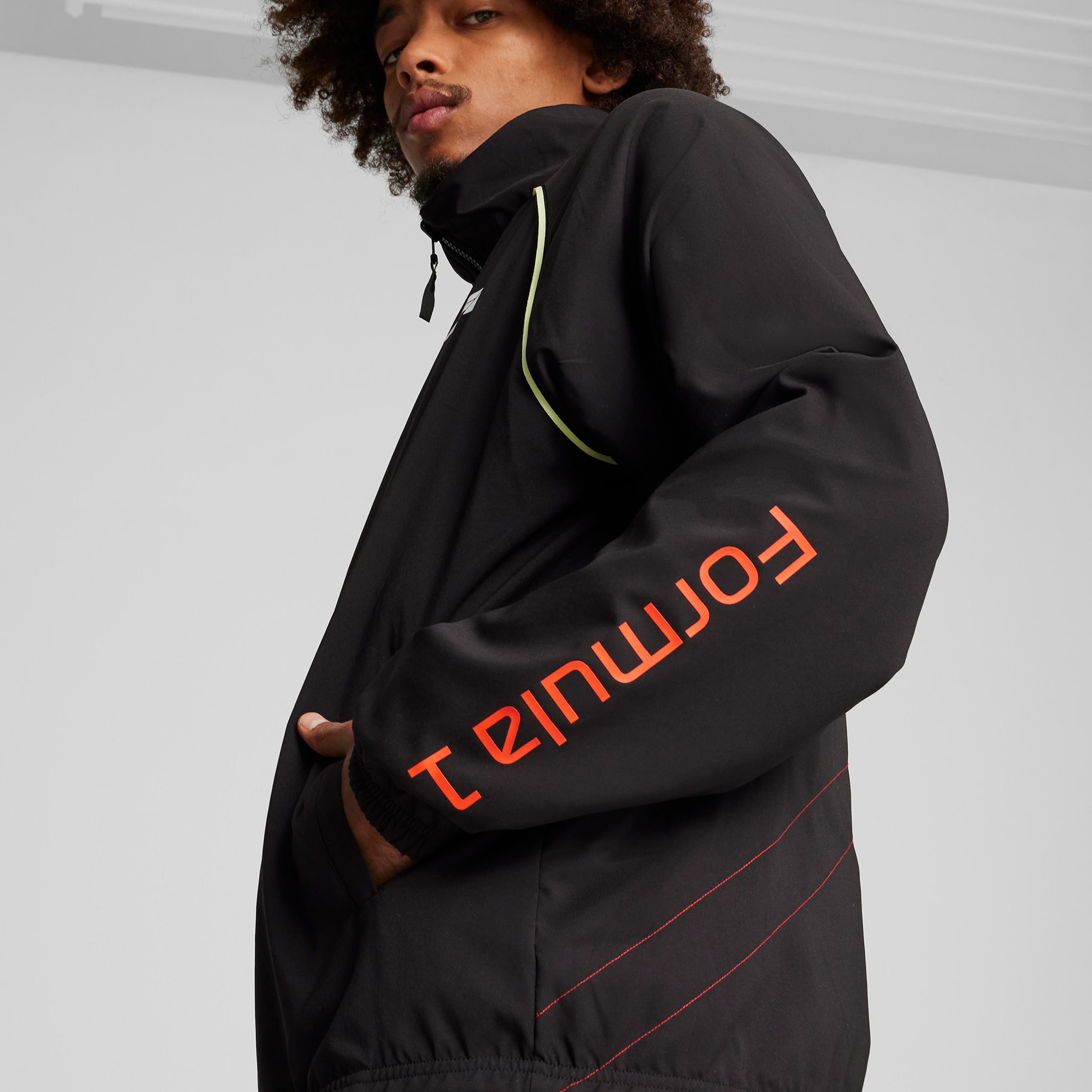 Puma F1 Statement Puffer Erkek Siyah Ceket