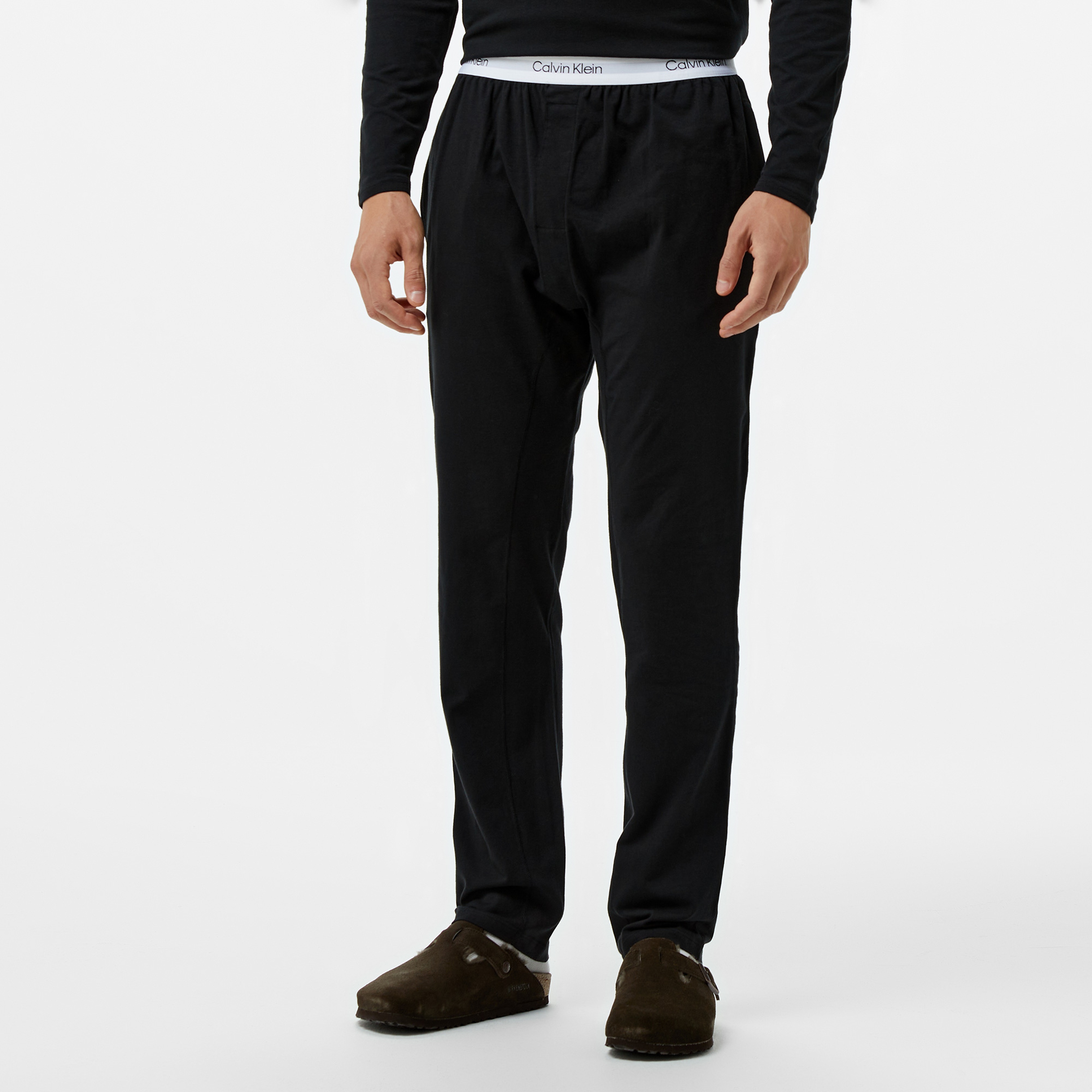 Calvin Klein Jogger Set Erkek Siyah Pijama