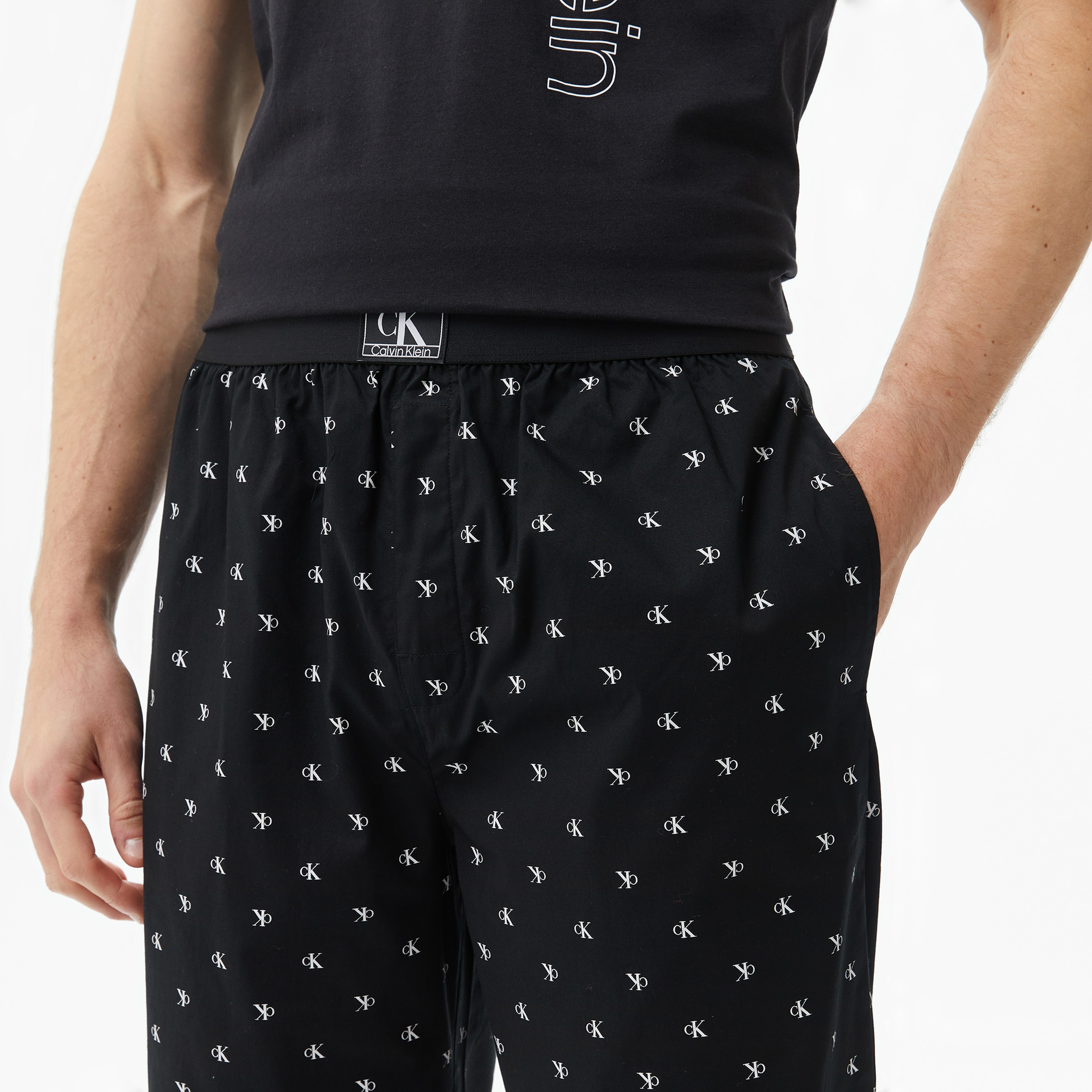 Calvin Klein Sleep Erkek Siyah Pijama