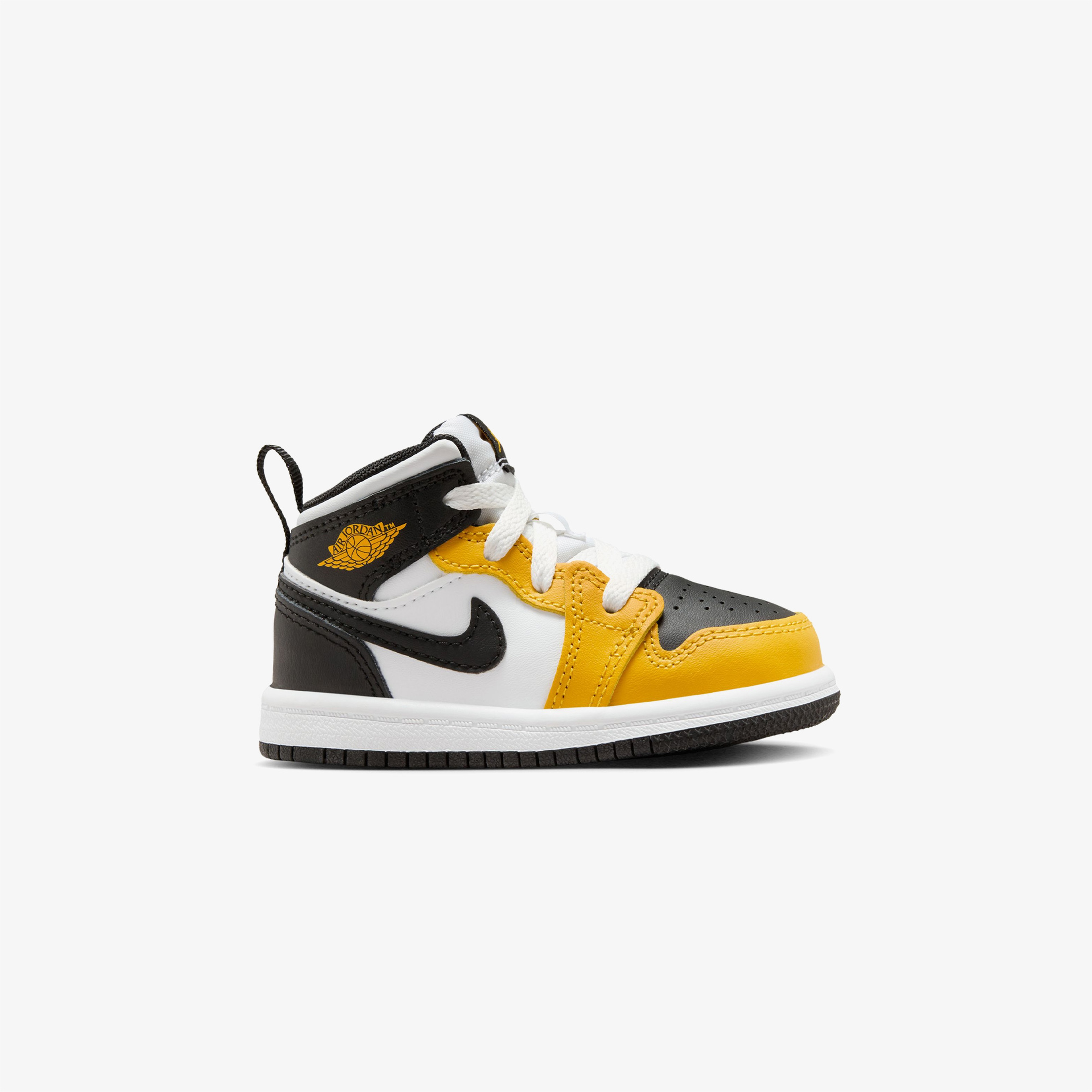 Jordan 1 Mid Çocuk Sarı Spor Ayakkabı