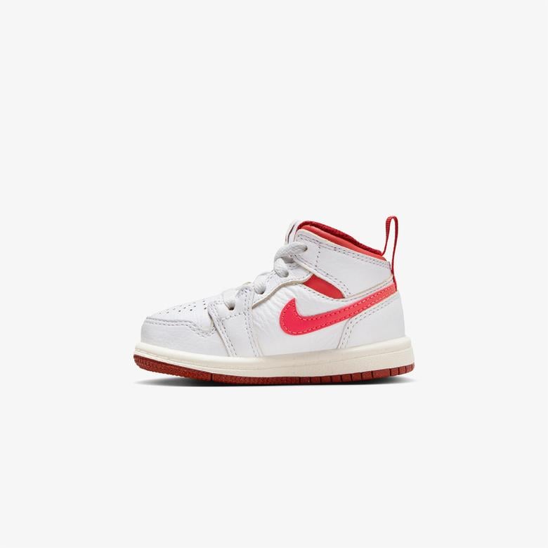 Jordan 1 Mid SE Çocuk Beyaz Spor Ayakkabı