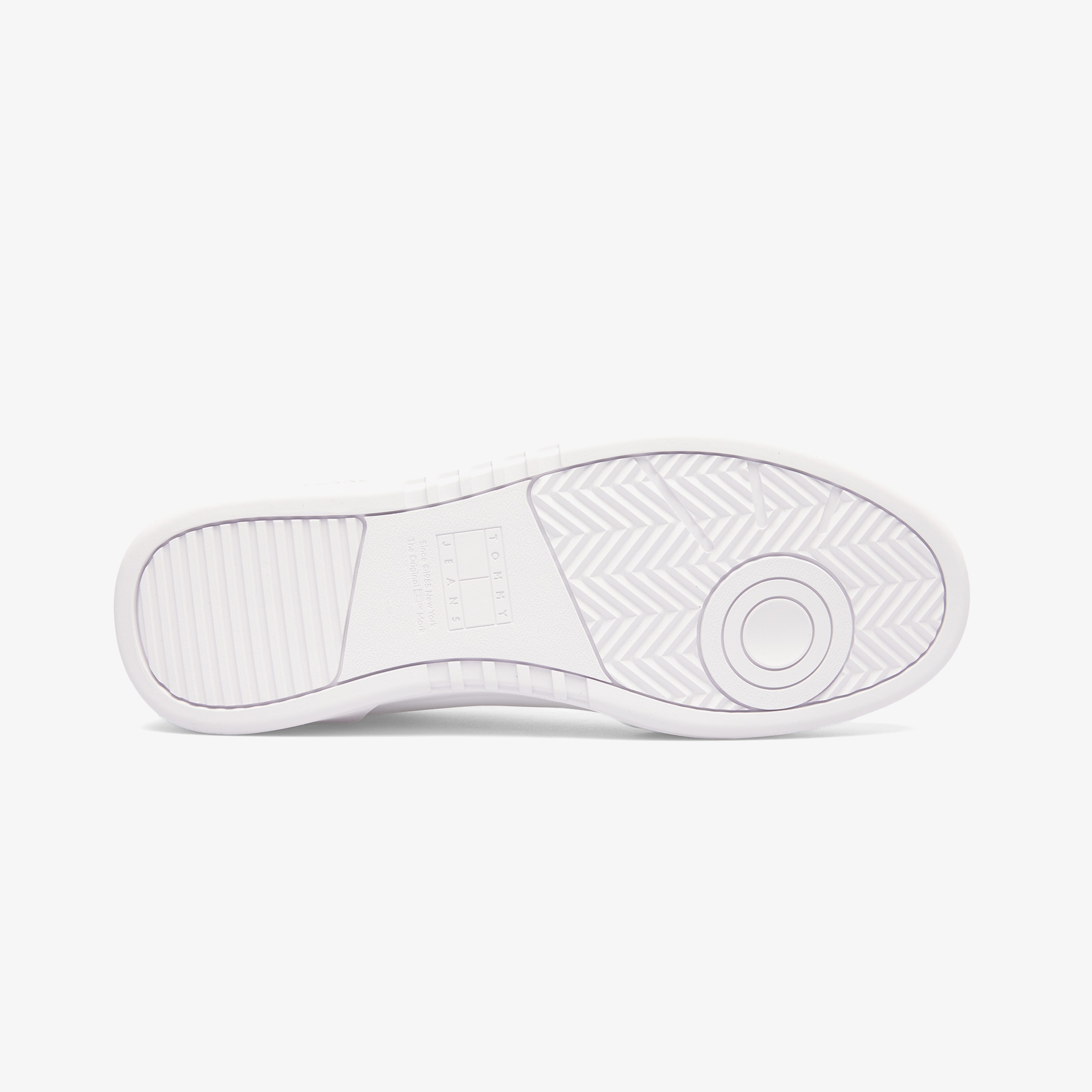 Tommy Hilfiger Jeans Cupsole Leather Erkek Beyaz Spor Ayakkabı