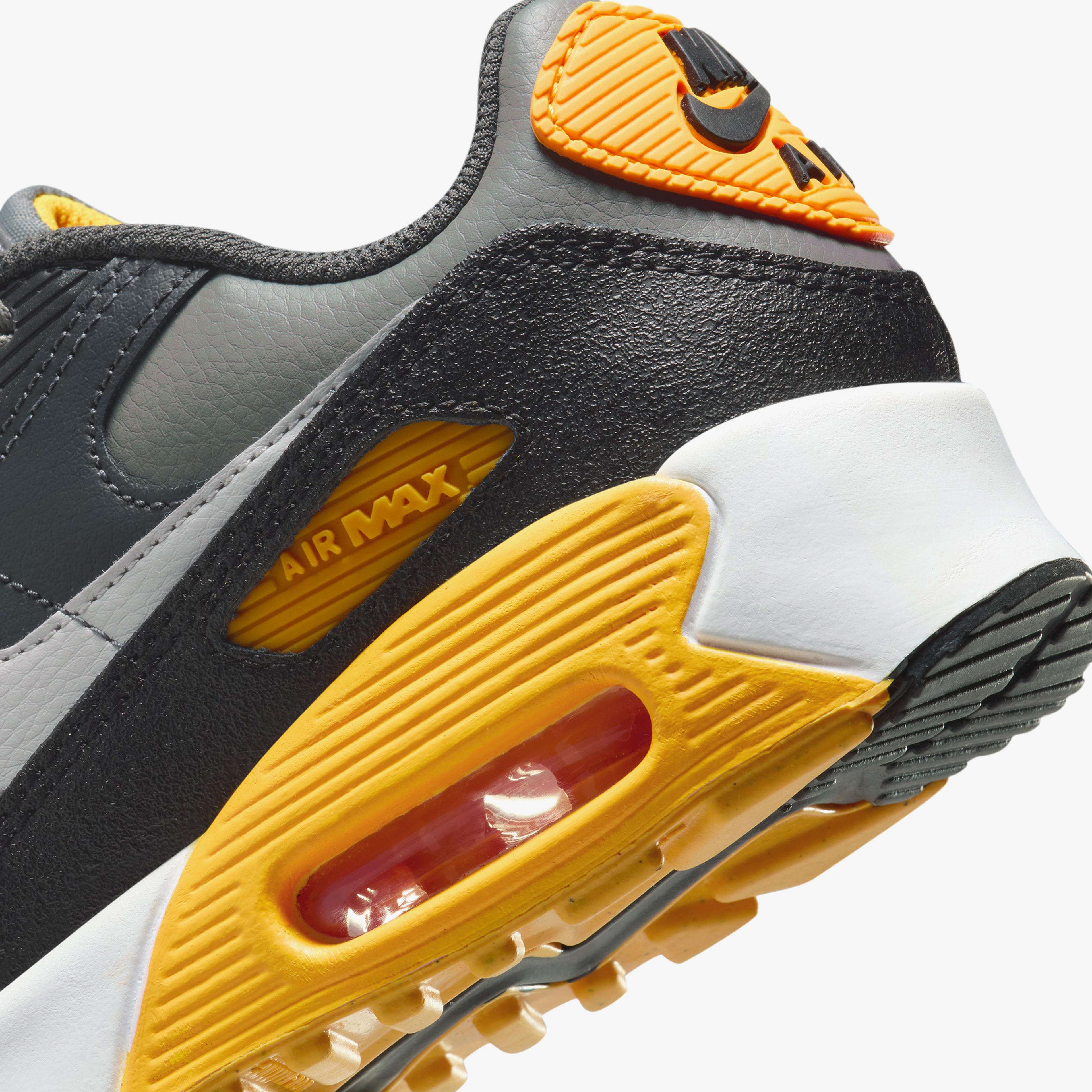 Nike Air Max 90 Genç Gri Spor Ayakkabı
