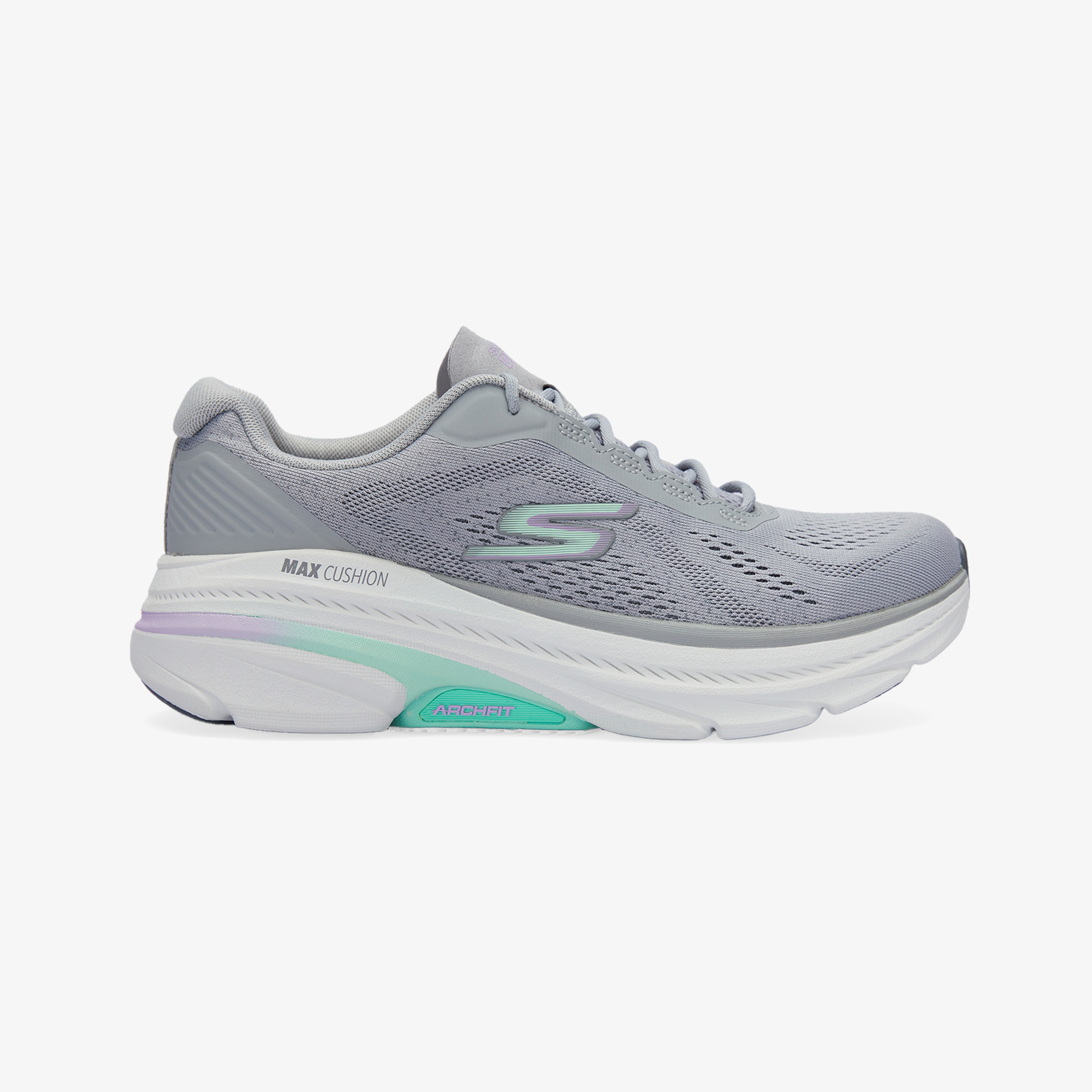 Skechers Max Cushioning Kadın Gri Sneaker