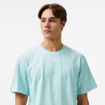 Karl Kani Small Signature Essential Pinstripe Erkek Mavi T-Shirt
