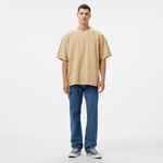 Karl Kani Autograph Heavy Boxy Erkek Bej T-Shirt