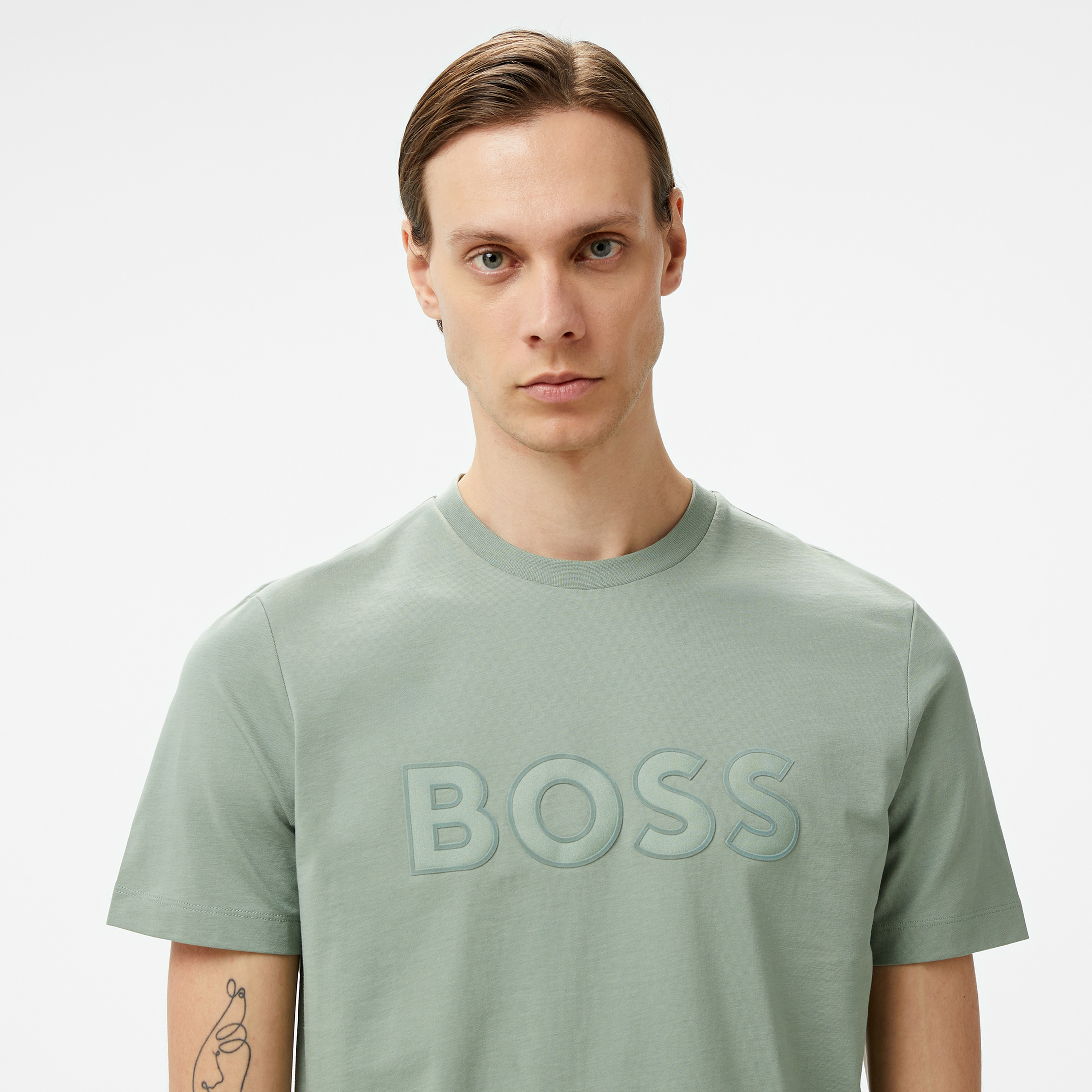 Boss C-Thompson 60 Erkek Yeşil T-Shirt