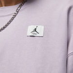 Jordan Flight Fleece Kadın Mor Sweatshirt