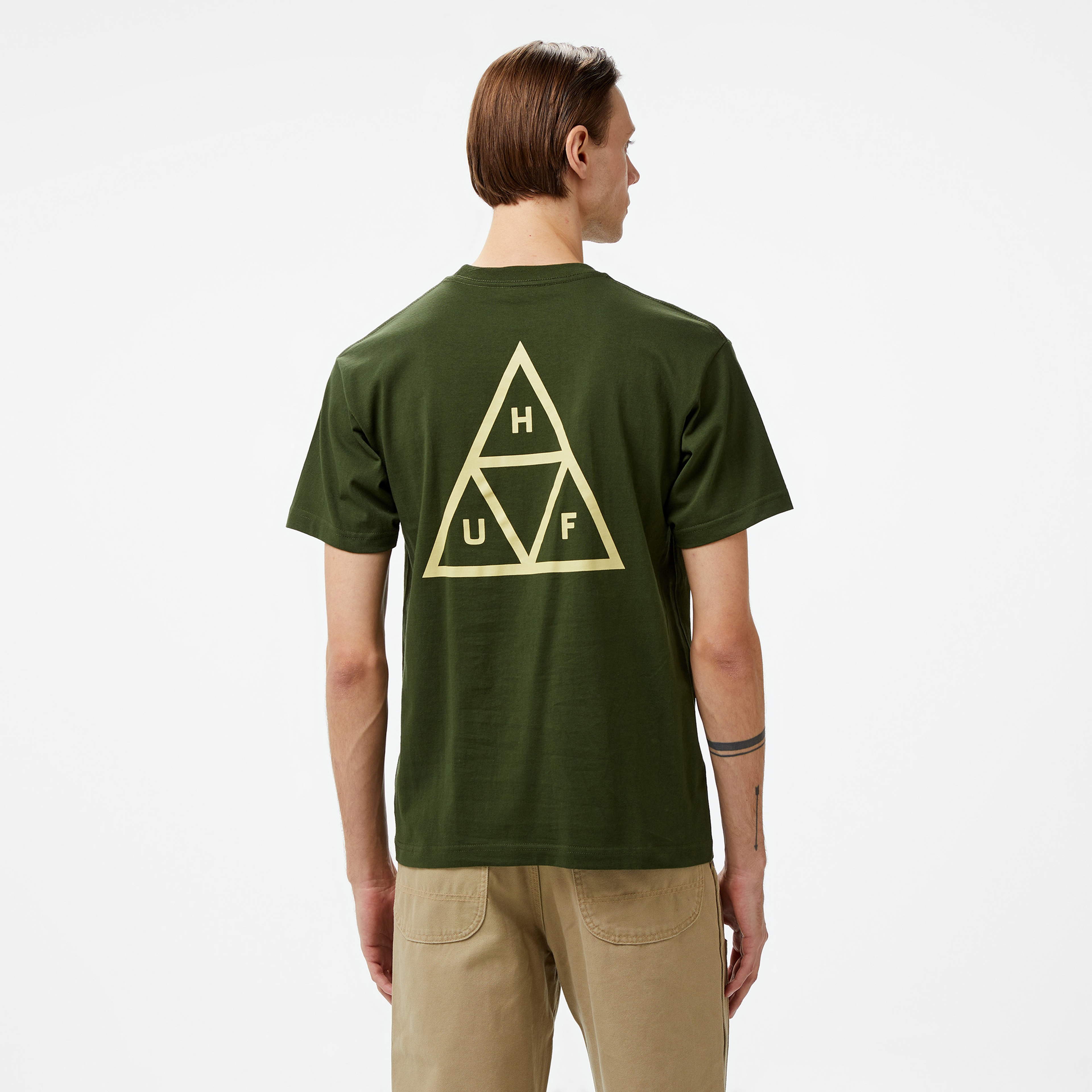 HUF Set Erkek Yeşil T-Shirt