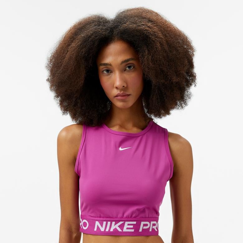 Nike Pro Dri-Fit Kadın Mor Kolsuz T-Shirt