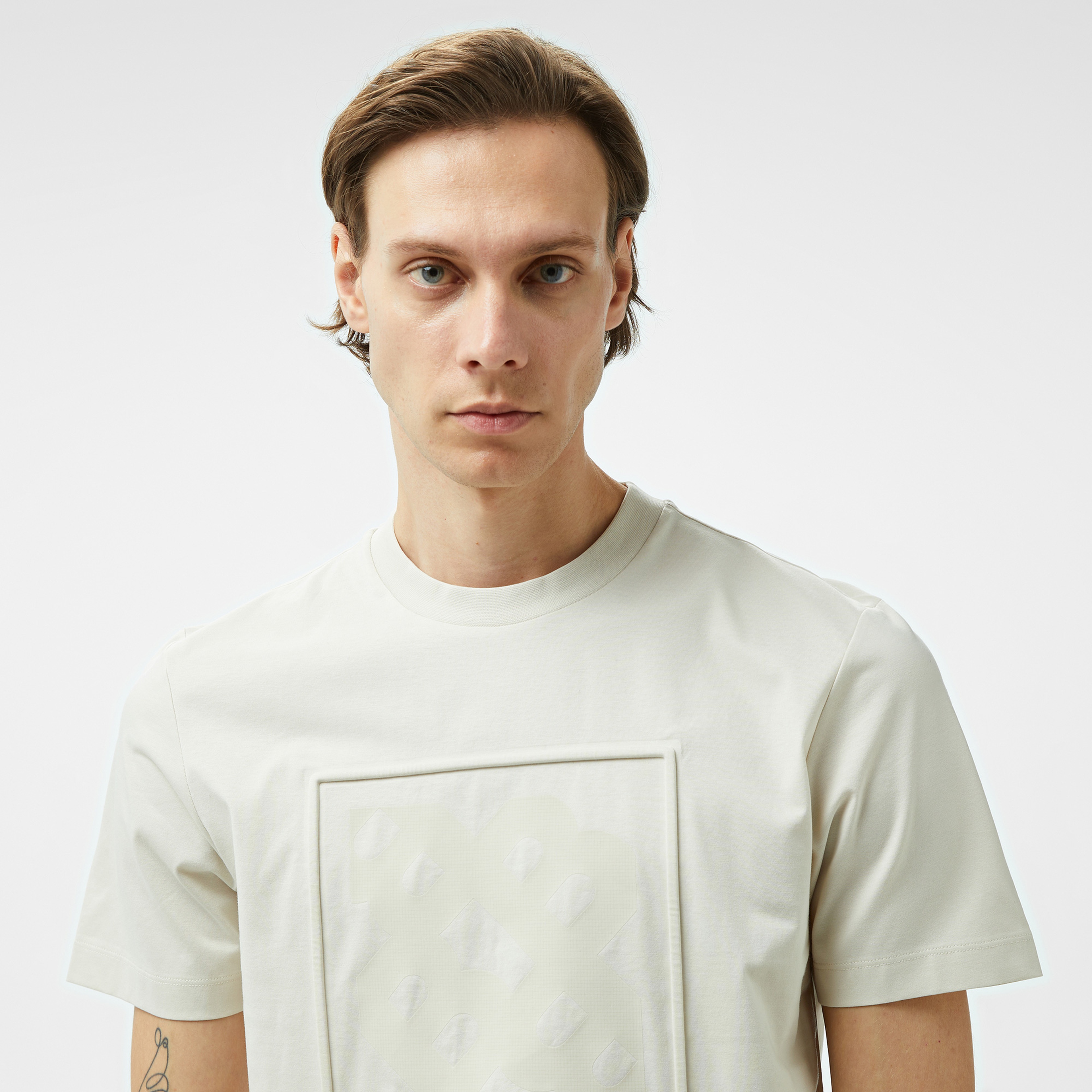 Boss P-Thompson 206 Erkek Beyaz T-Shirt