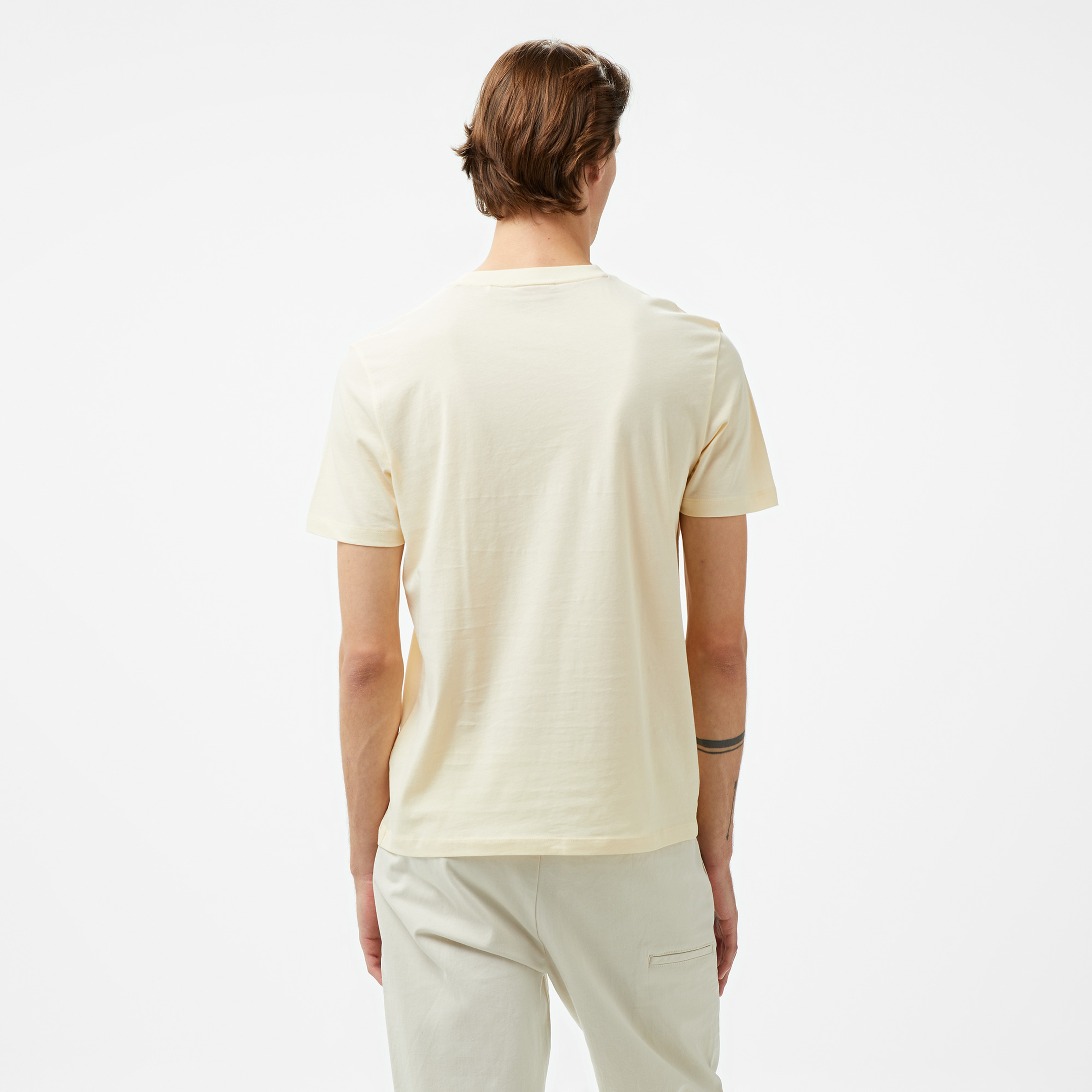 Hugo Dulivio Erkek Bej T-Shirt