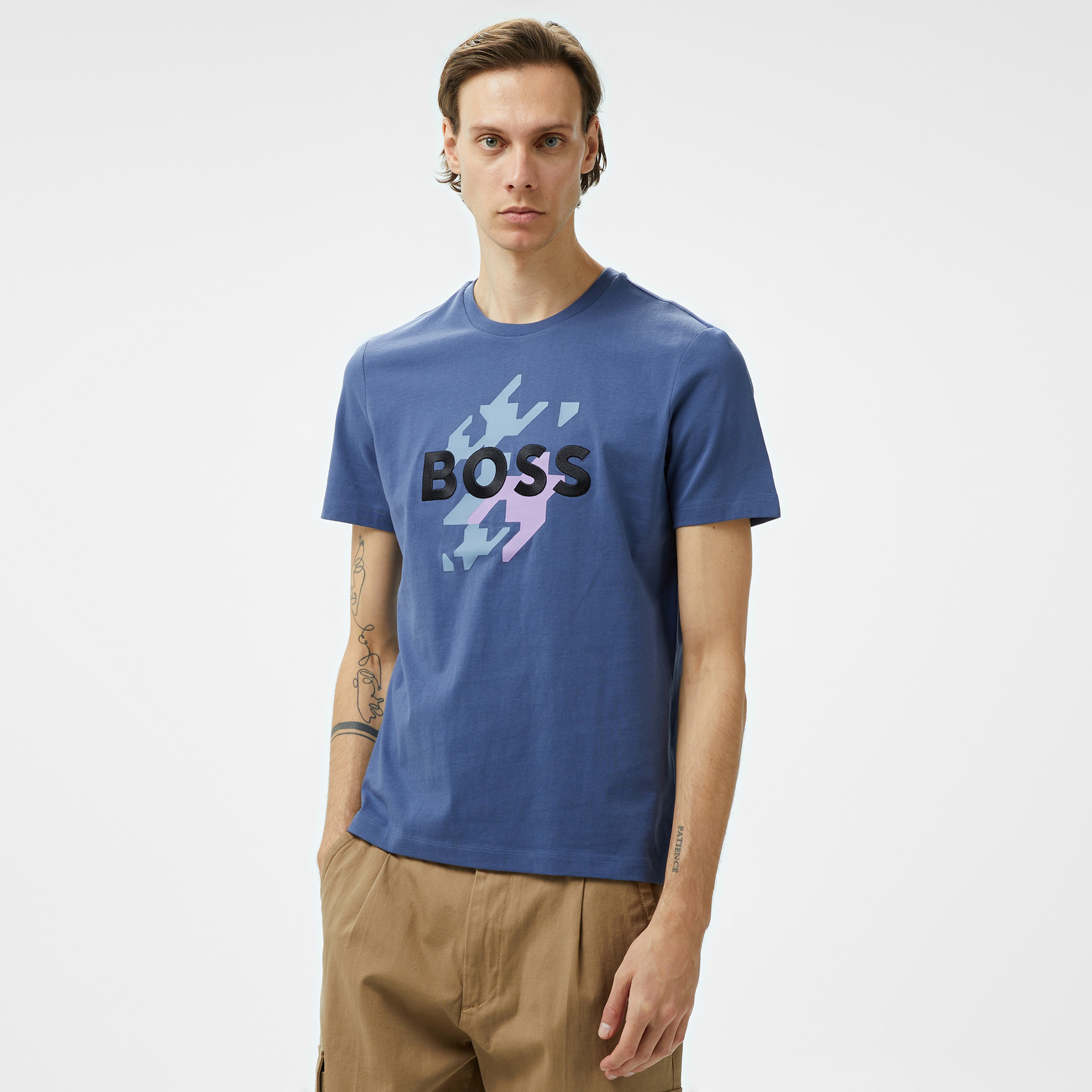 Boss C-Thompson 06 Erkek Lacivert T-Shirt