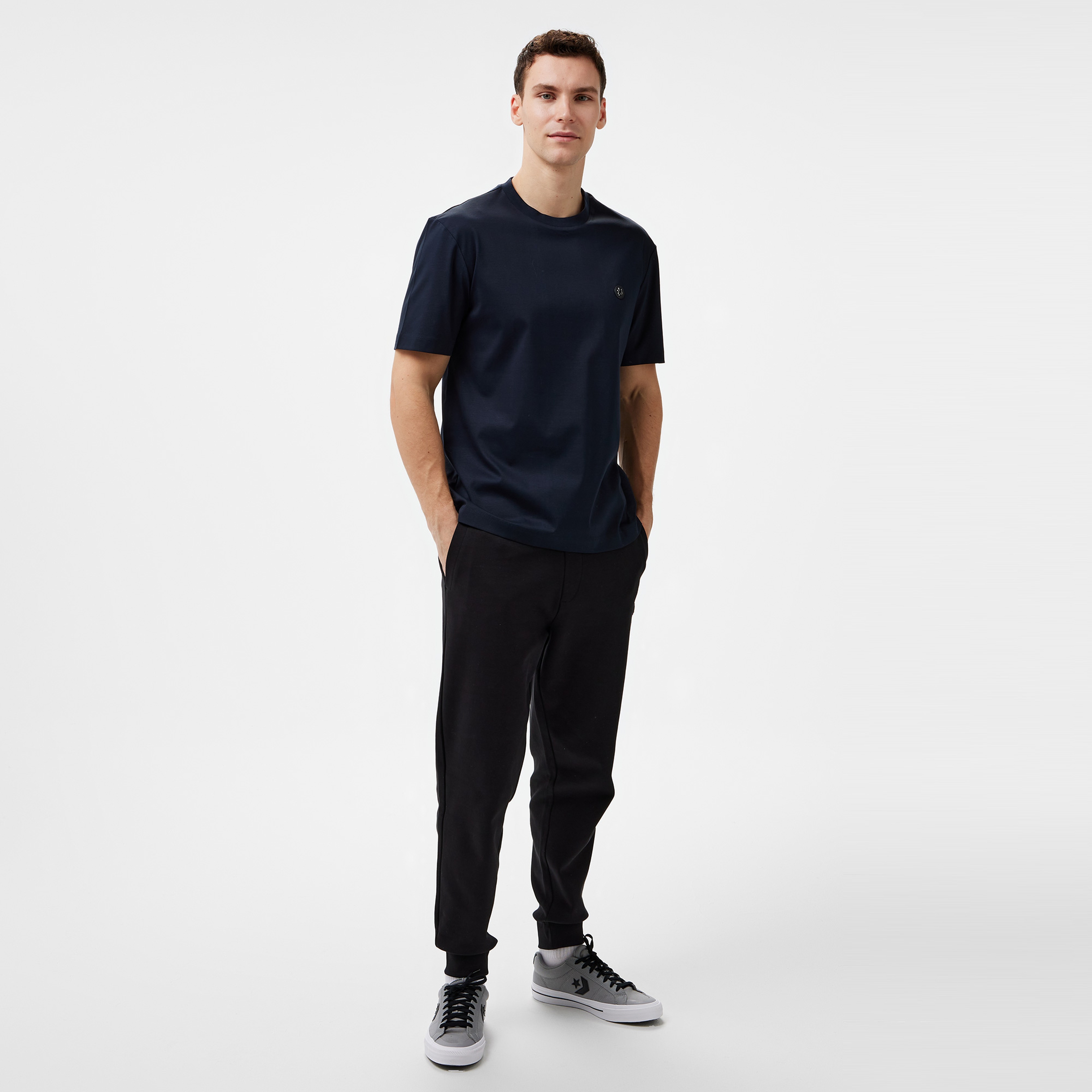 Boss C-Taut 01 Erkek Mavi T-Shirt