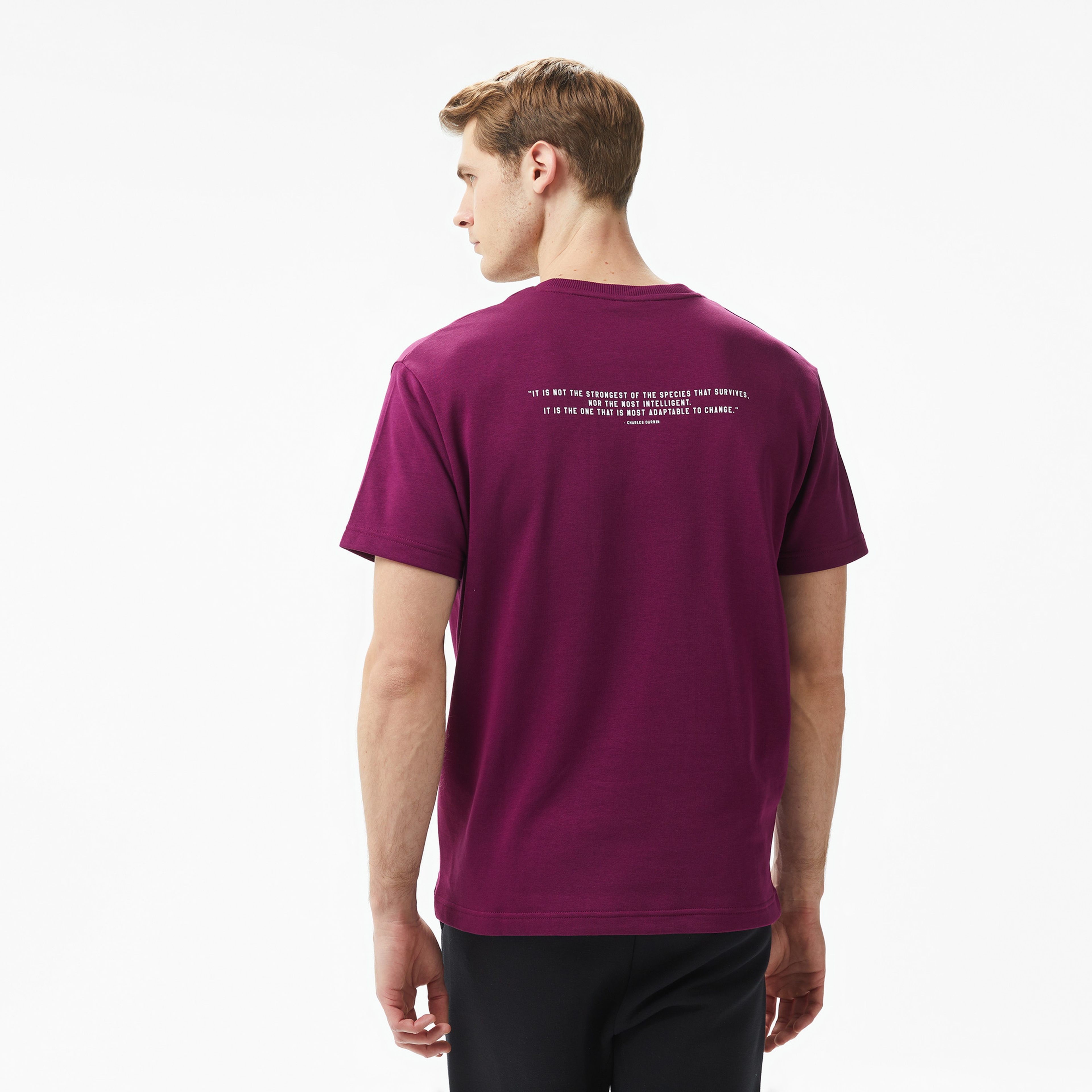 Under Armour Project Rock Terry Erkek Mor T-Shirt