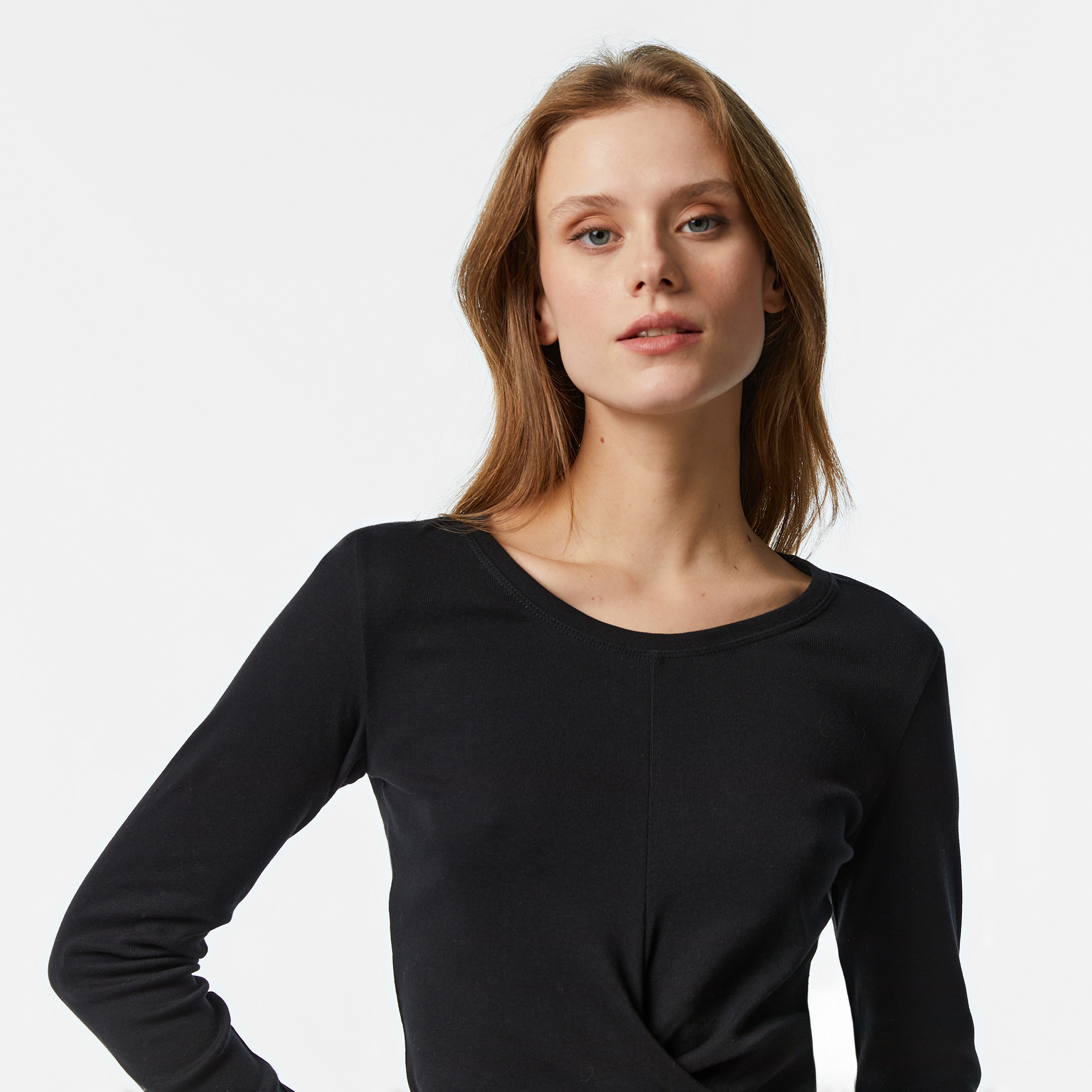 Champion Kadın Siyah T-Shirt