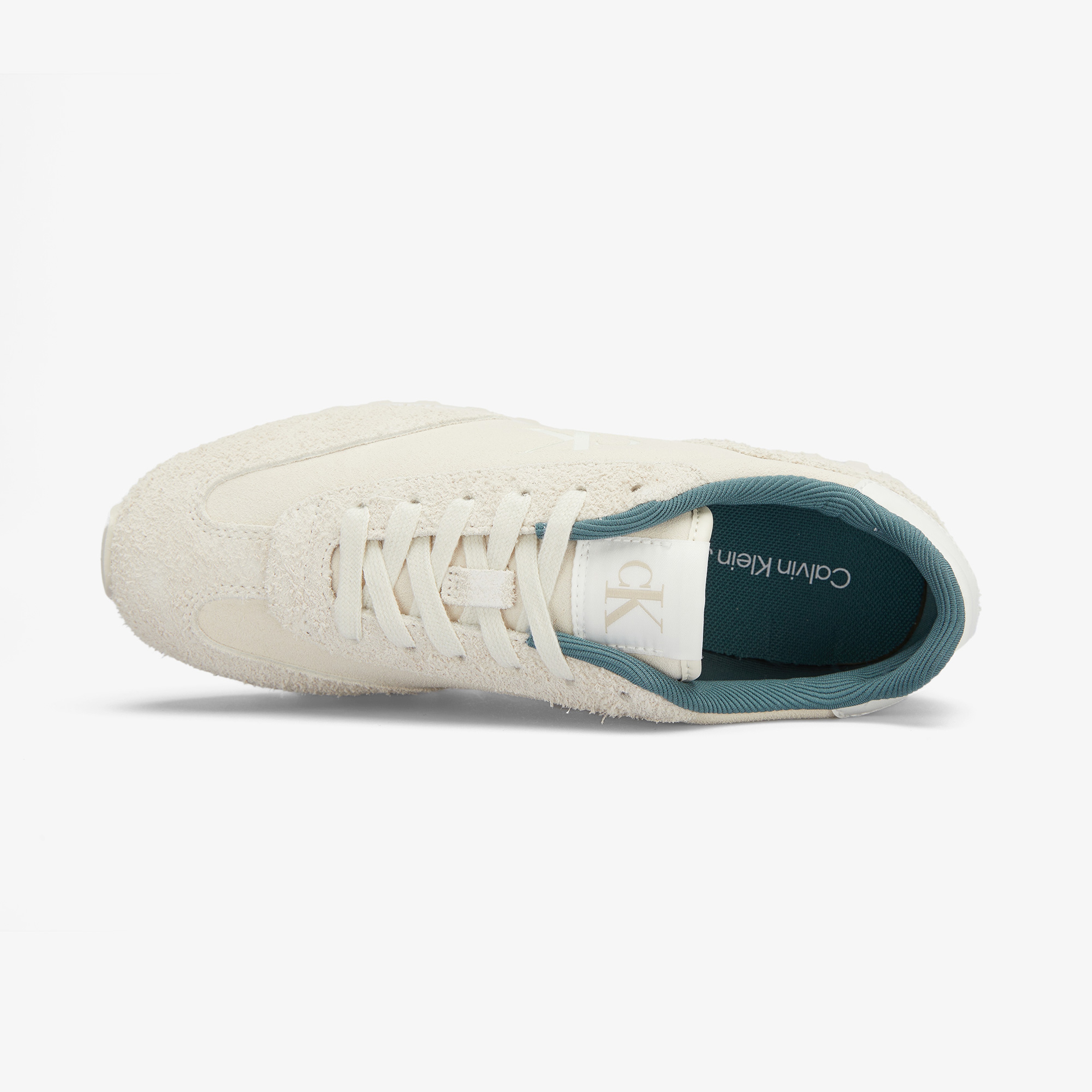 Calvin Klein Jeans Runner Laceup Ml Suede Kadın Bej Spor Ayakkabı
