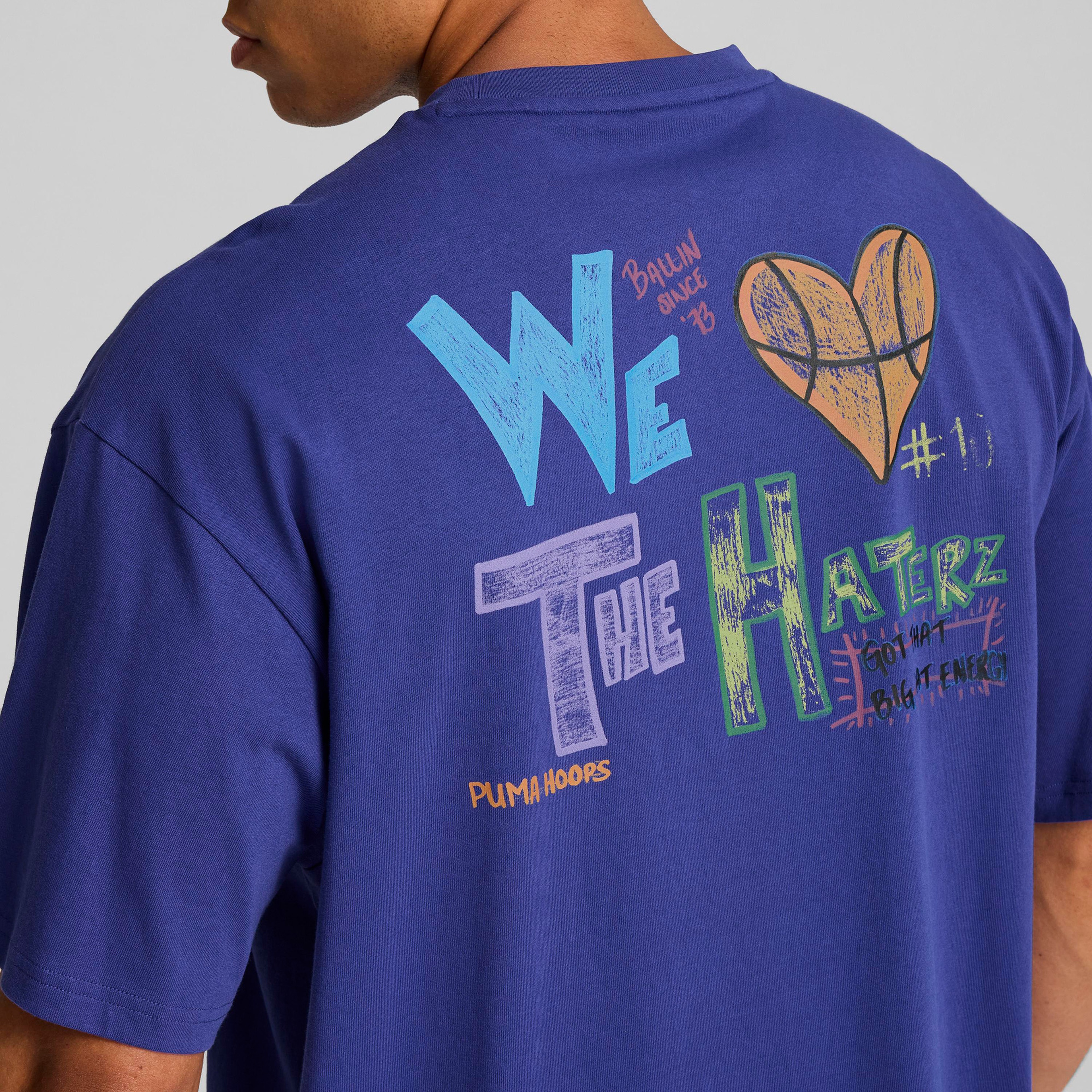 Puma Getting Crafty Ss Erkek Mor T-Shirt