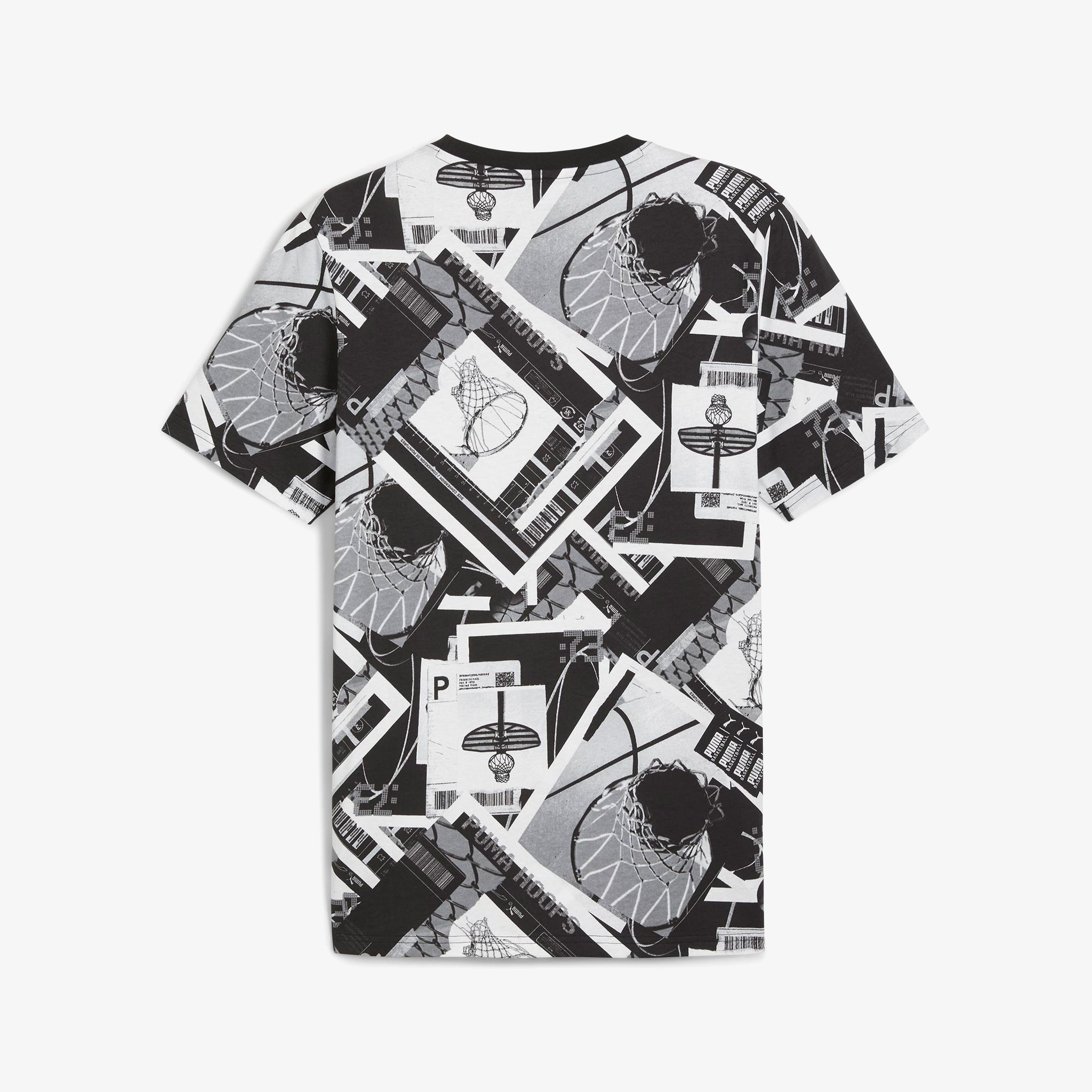 Puma Winning Shot Aop Erkek Siyah T-Shirt