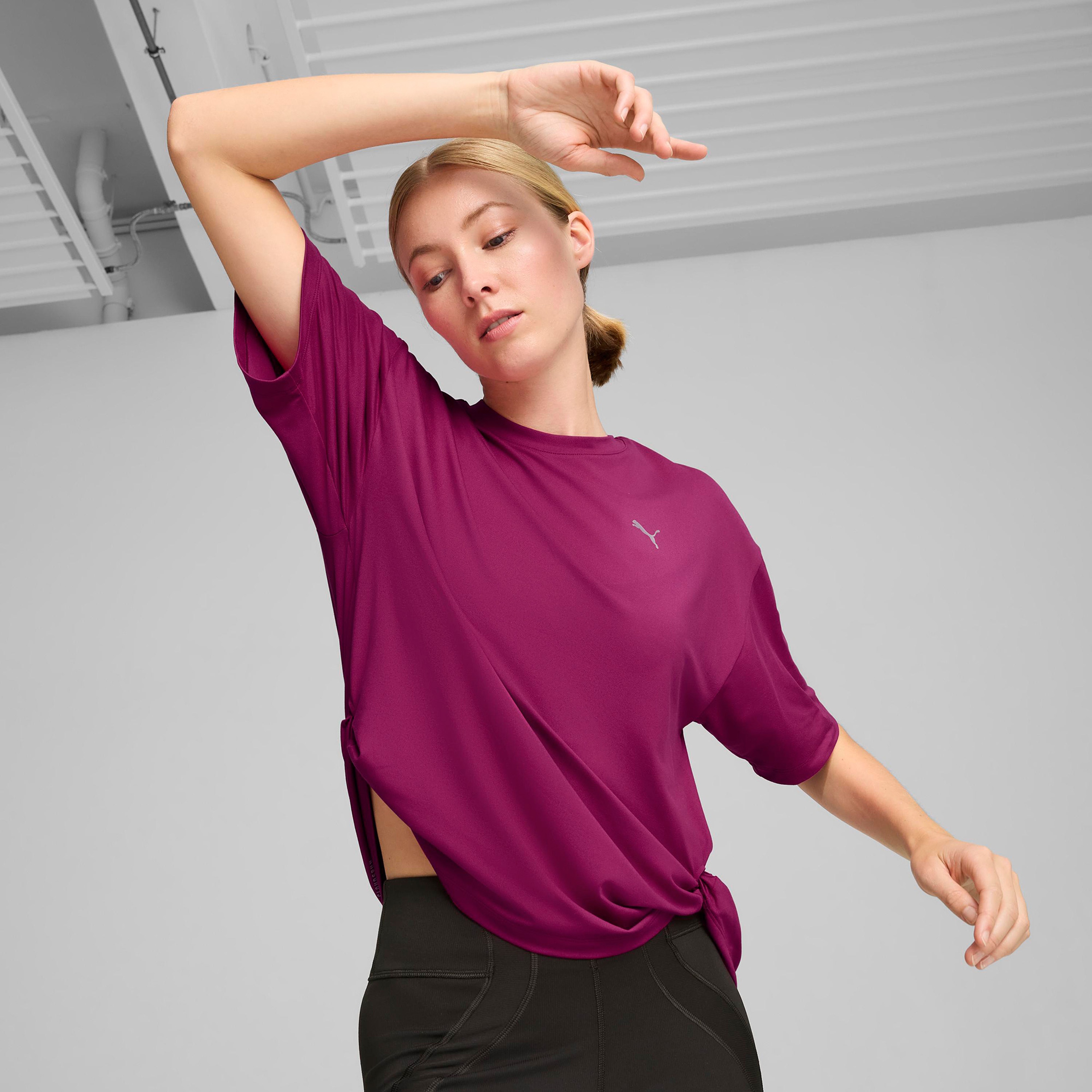 Puma Studio Twist Kadın Pembe T-Shirt