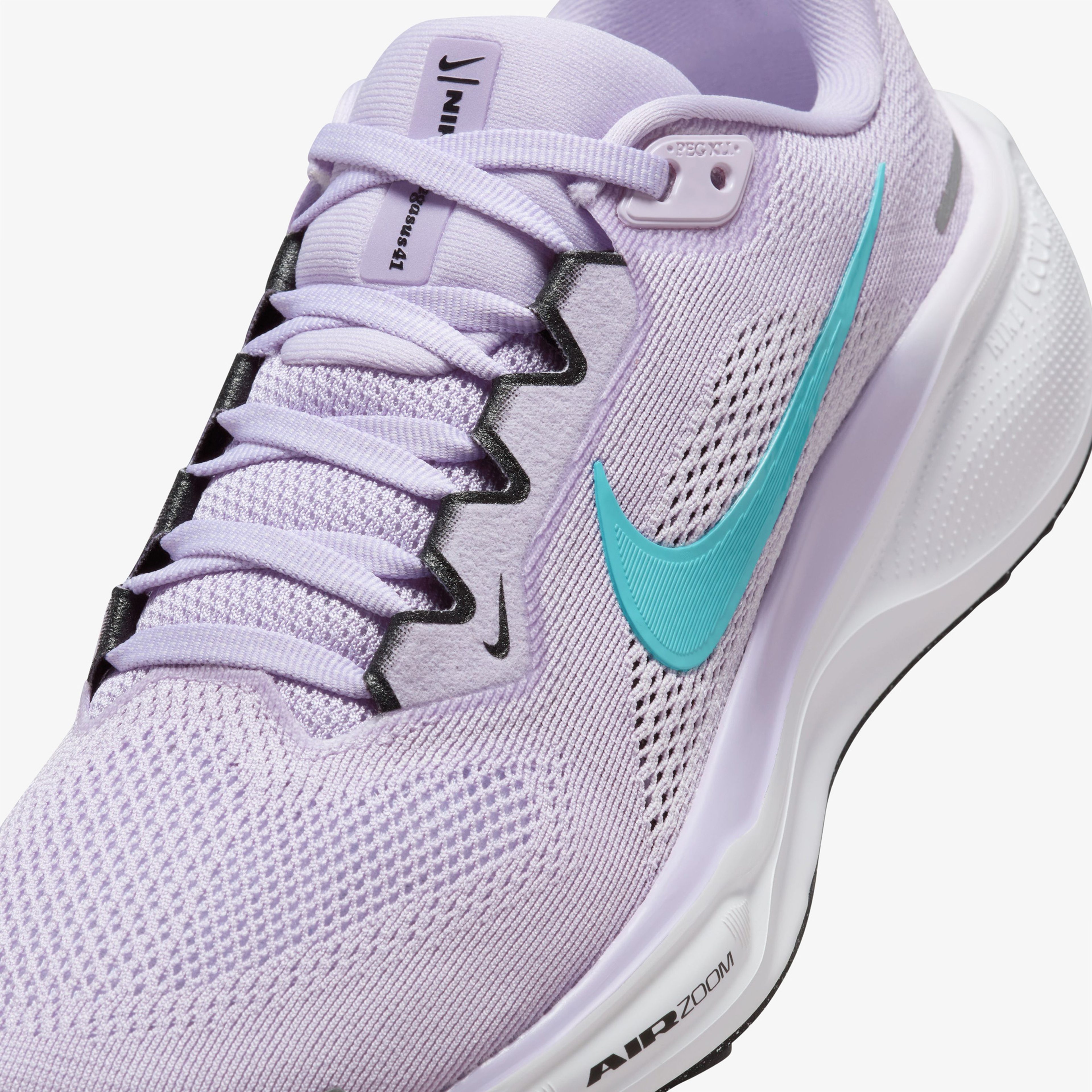Nike Air Zoom Pegasus 41 Kadın Mor Koşu Ayakkabısı