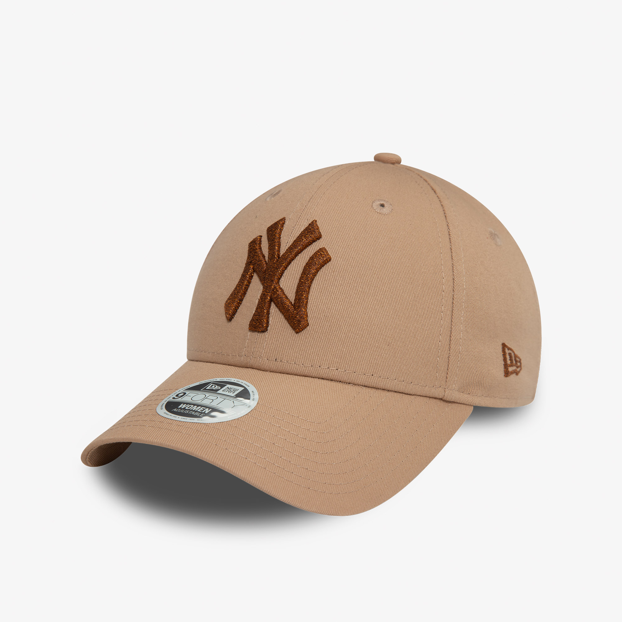 New Era Metallic 9Forty Neyyan Tta Kadın Bej Şapka