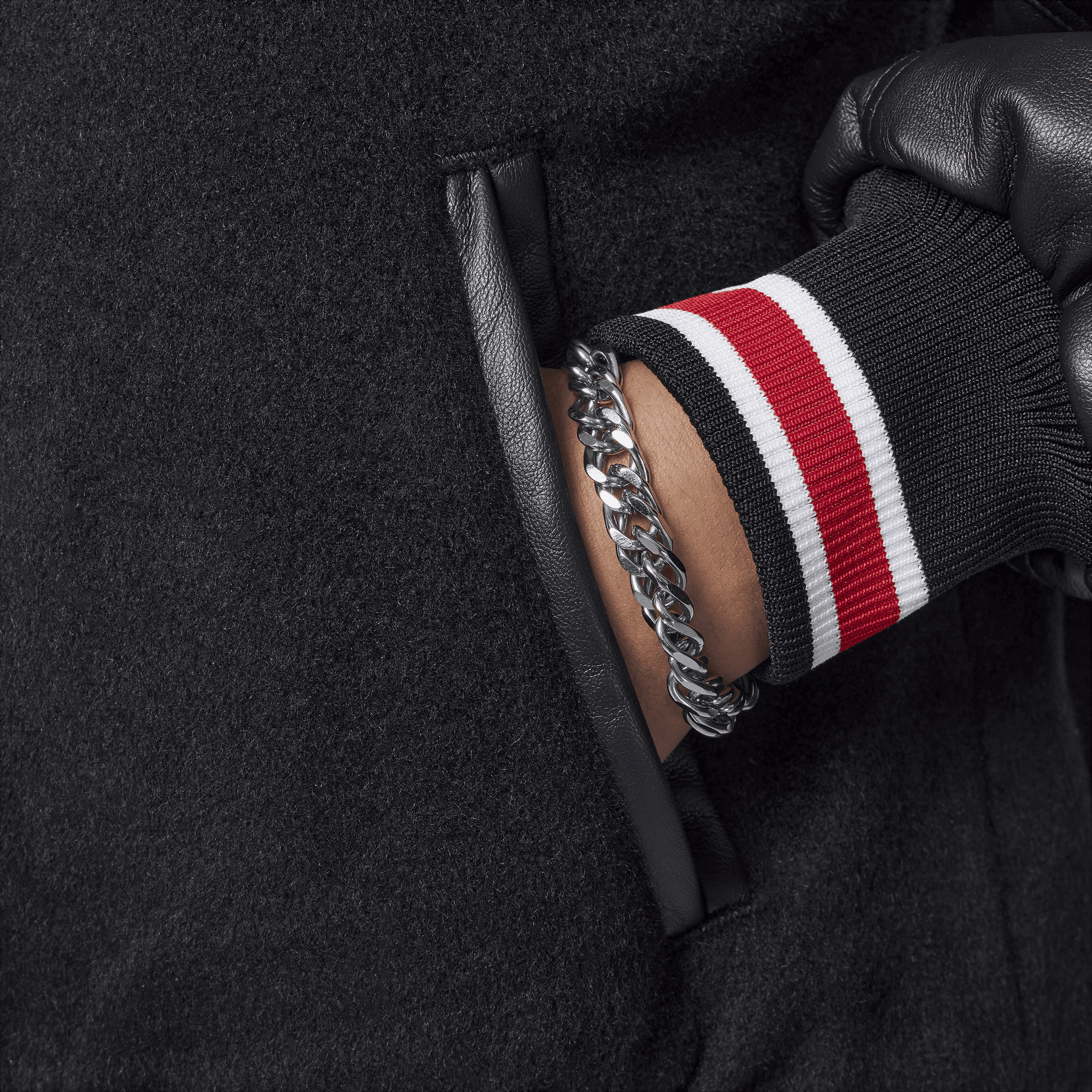 Jordan Varsity Çocuk Siyah Günlük Mont