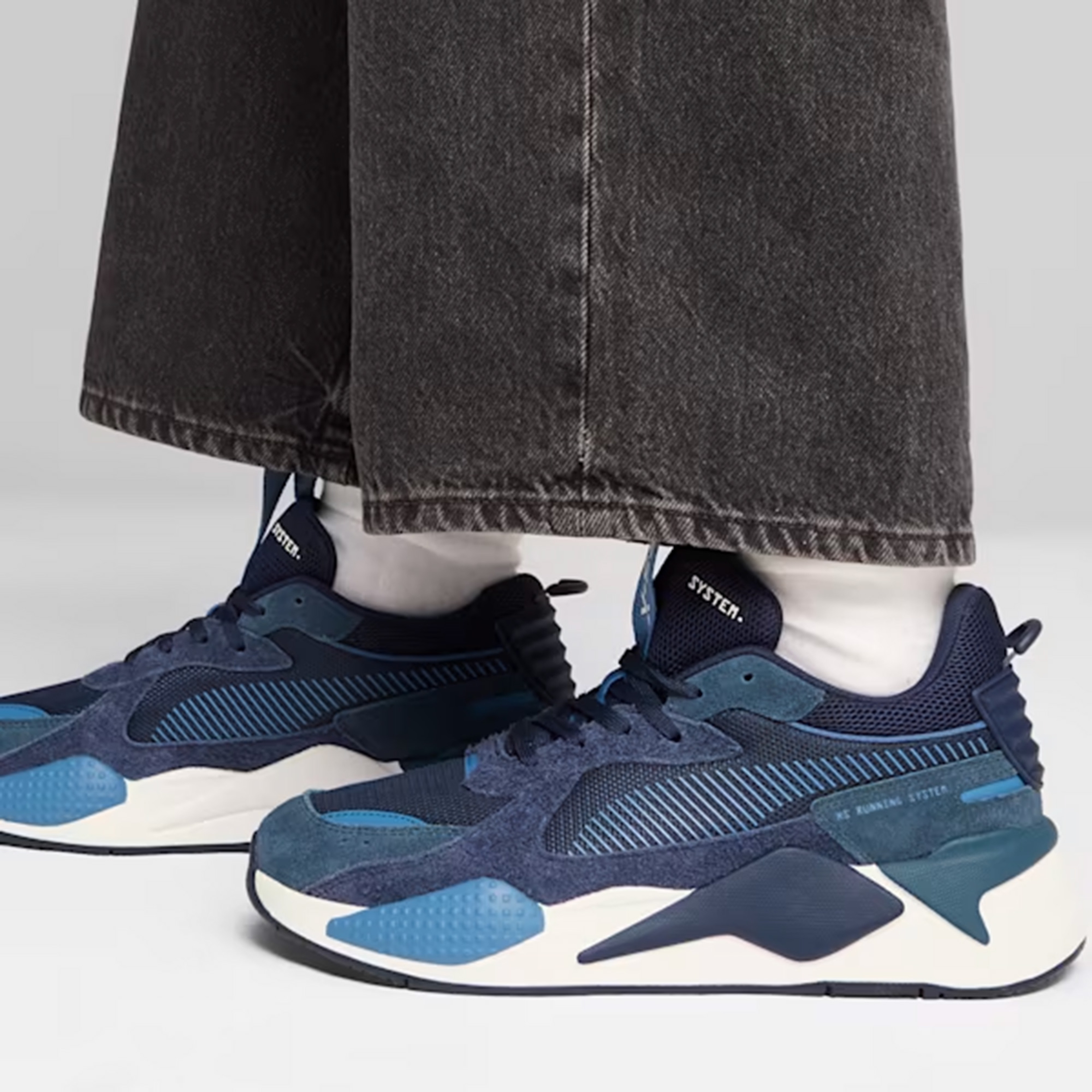 Puma Rs-X Heritage Unisex Lacivert Spor Ayakkabı