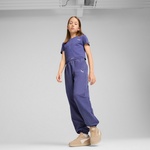 Puma Wardrobe Ess Woven Çocuk Mavi Eşofman Altı