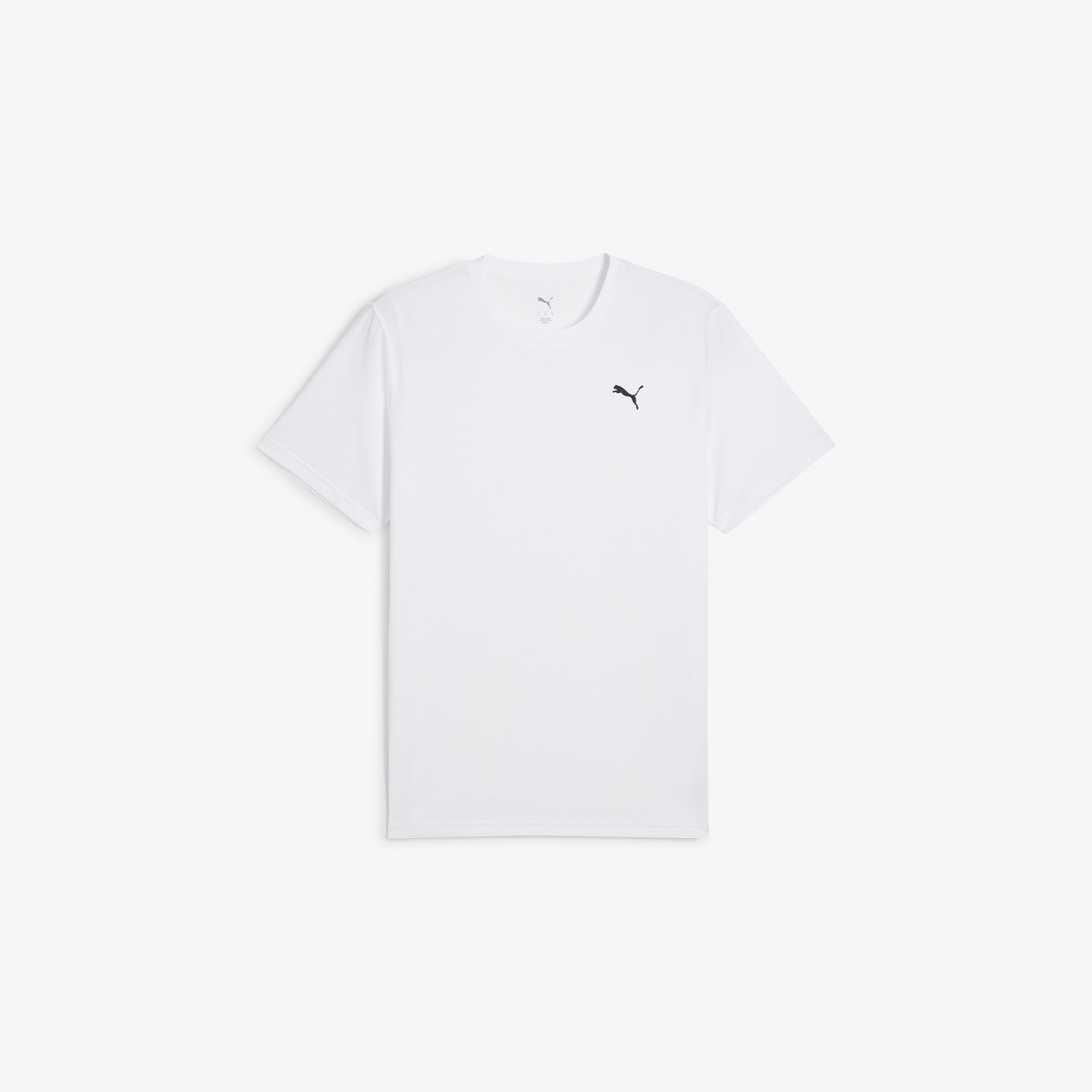 Puma Tad Ess Poly Texture Erkek Beyaz Antrenman T-Shirtü