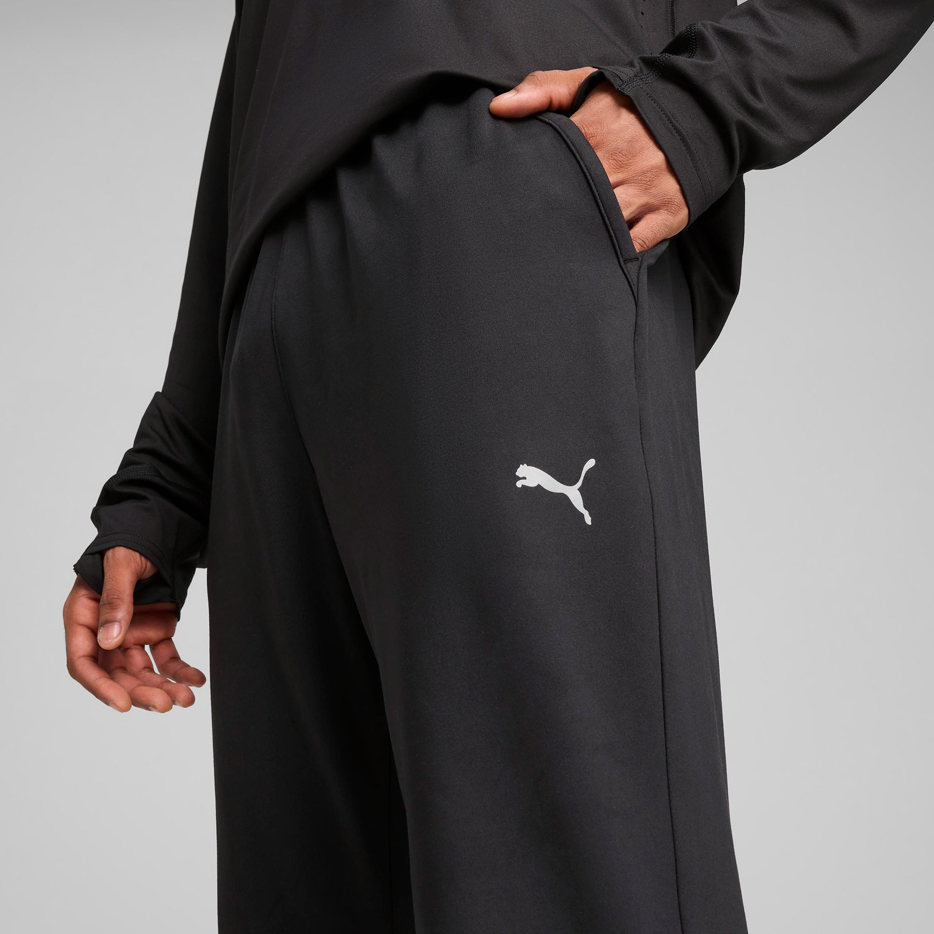 Puma Evryday Cldspn Tape Erkek Siyah Eşofman Altı