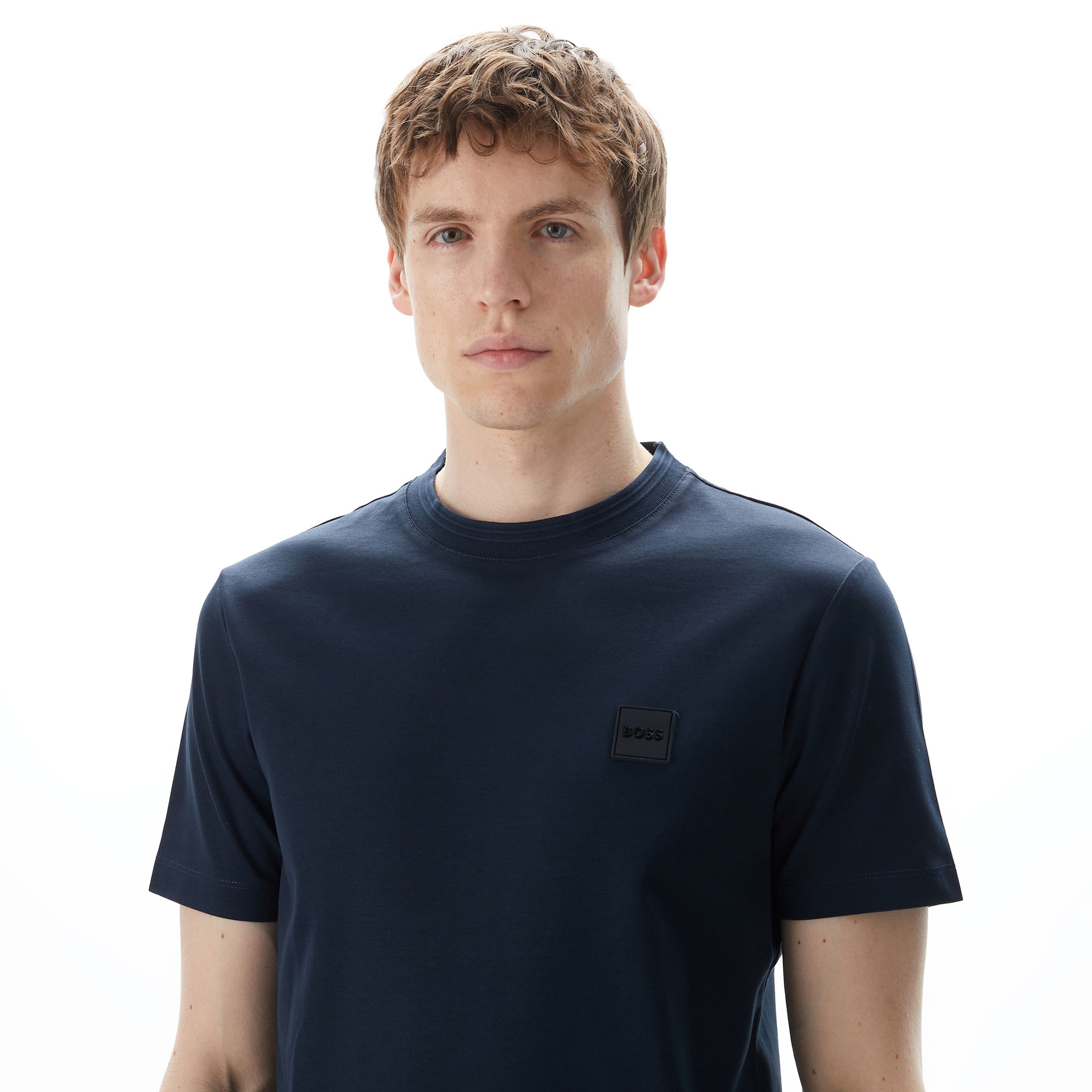 Boss Tiburt 278 Erkek Lacivert T-Shirt