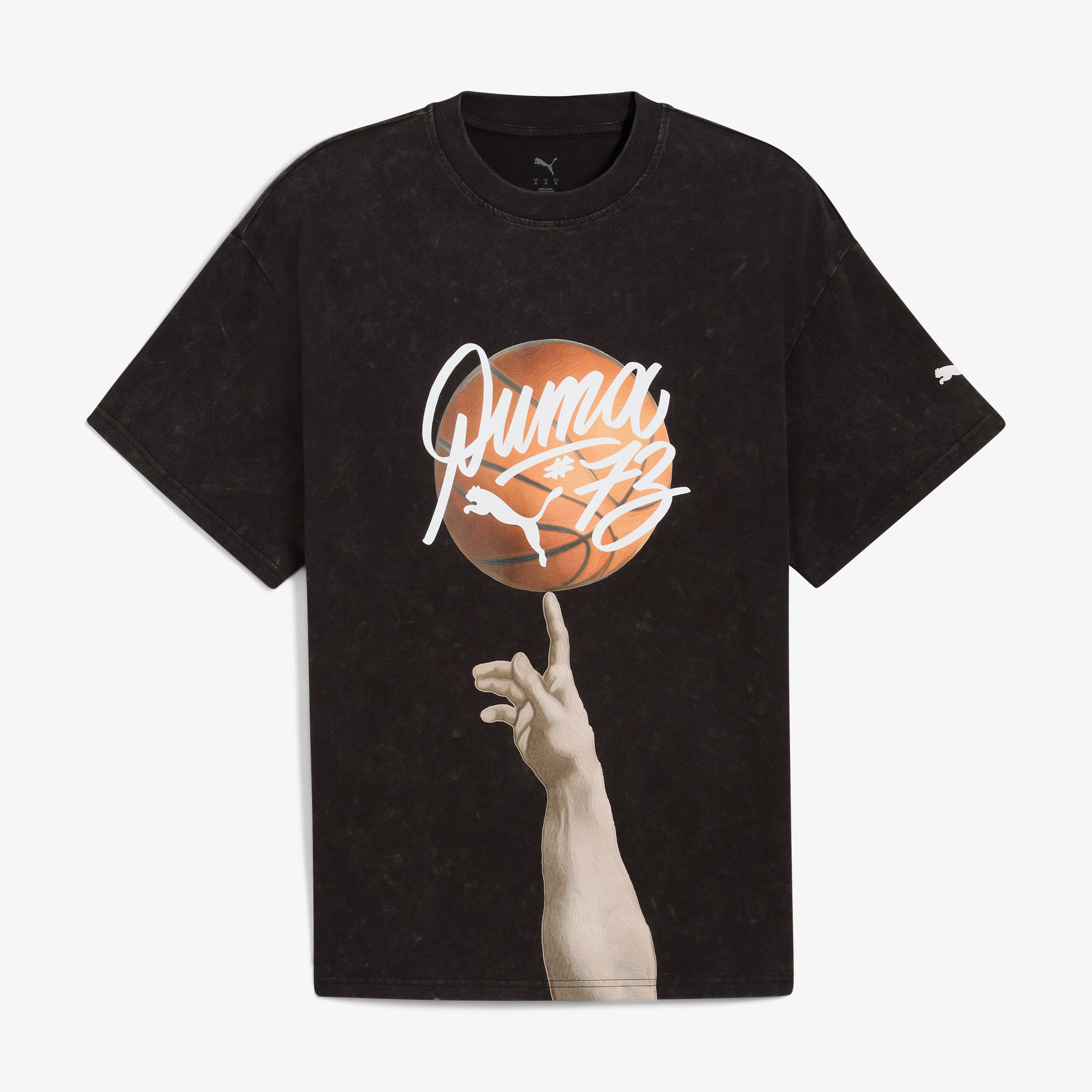 Puma Dylan Exhibit i Erkek Siyah T-Shirt