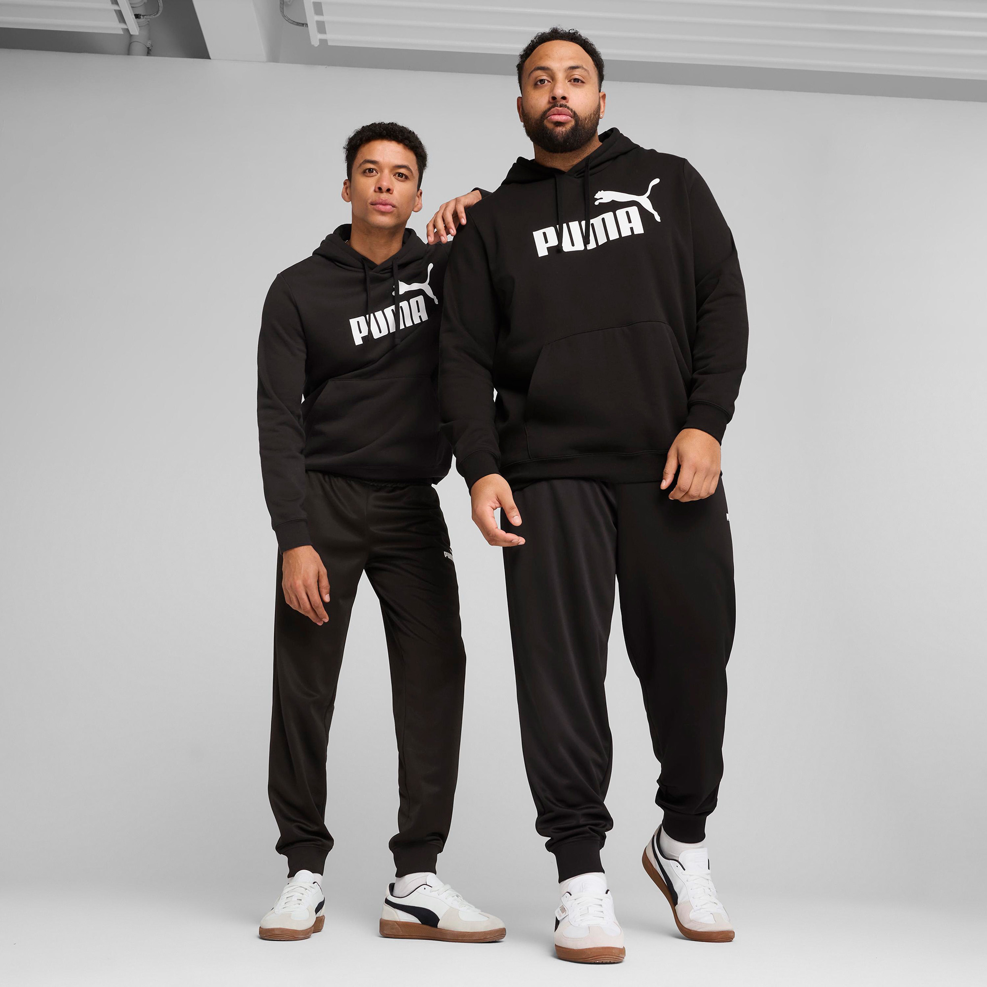 Puma Ess No 1 Logo Poly Erkek Siyah Eşofman Altı