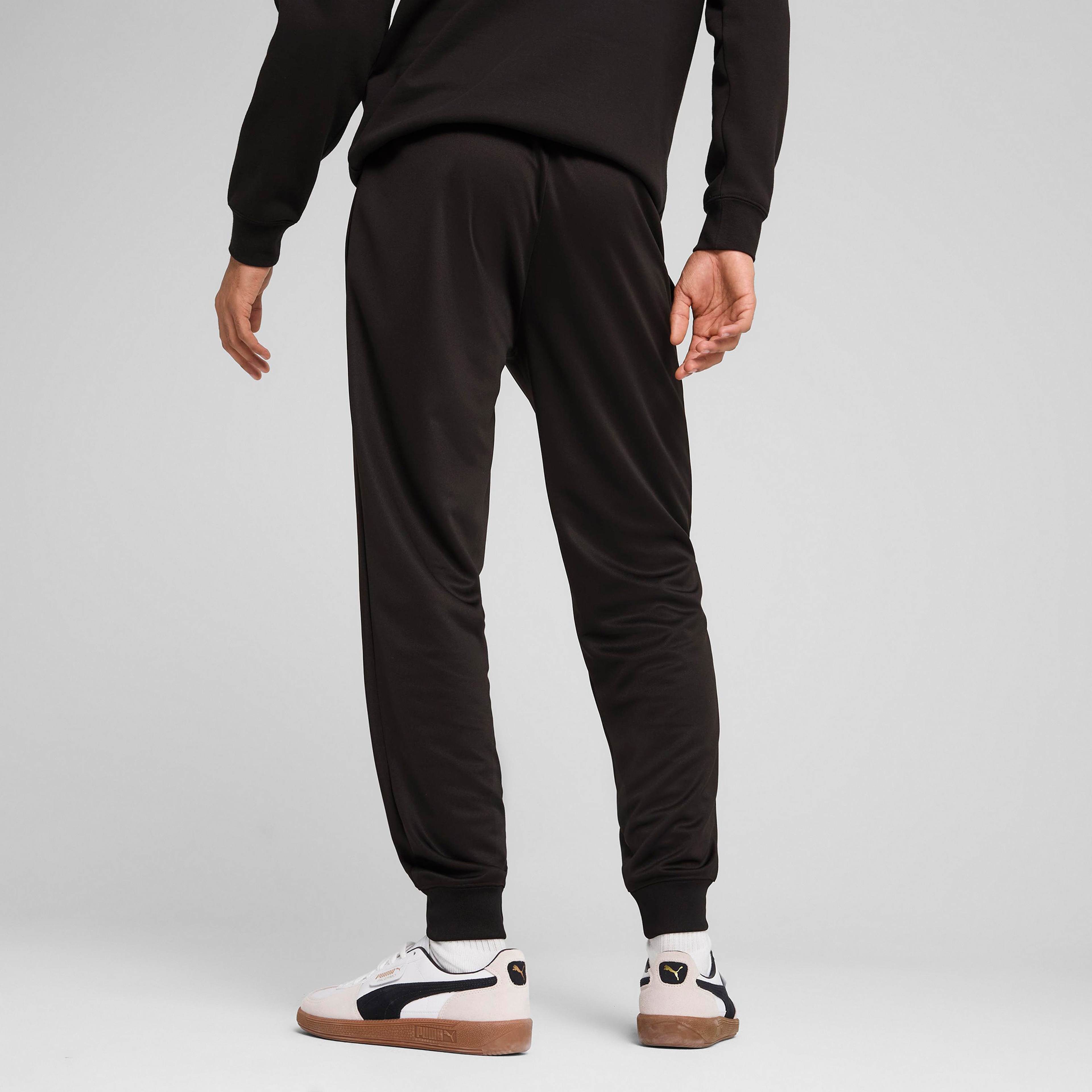 Puma Ess No 1 Logo Poly Erkek Siyah Eşofman Altı