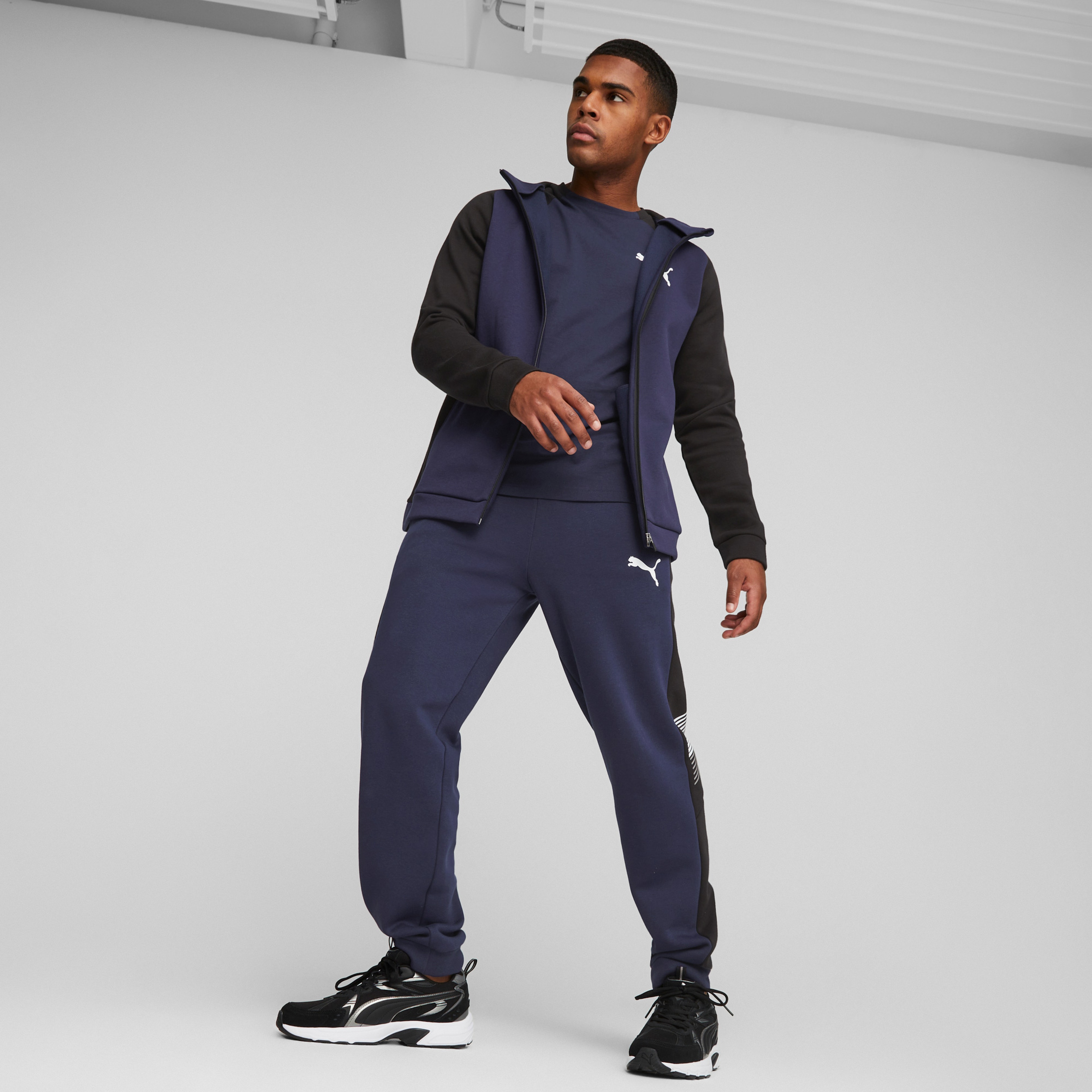 Puma Milenio Tech Suede Kadın Siyah Spor Ayakkabı