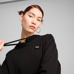 Puma Ess Elevated Comfort tr Kadın Siyah Sweatshirt