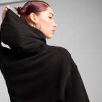 Puma Ess Elevated Comfort tr Kadın Siyah Sweatshirt