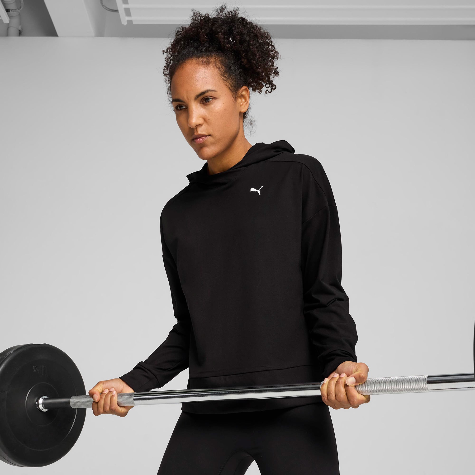 Puma Cloudspun Kadın Siyah Sweatshirt