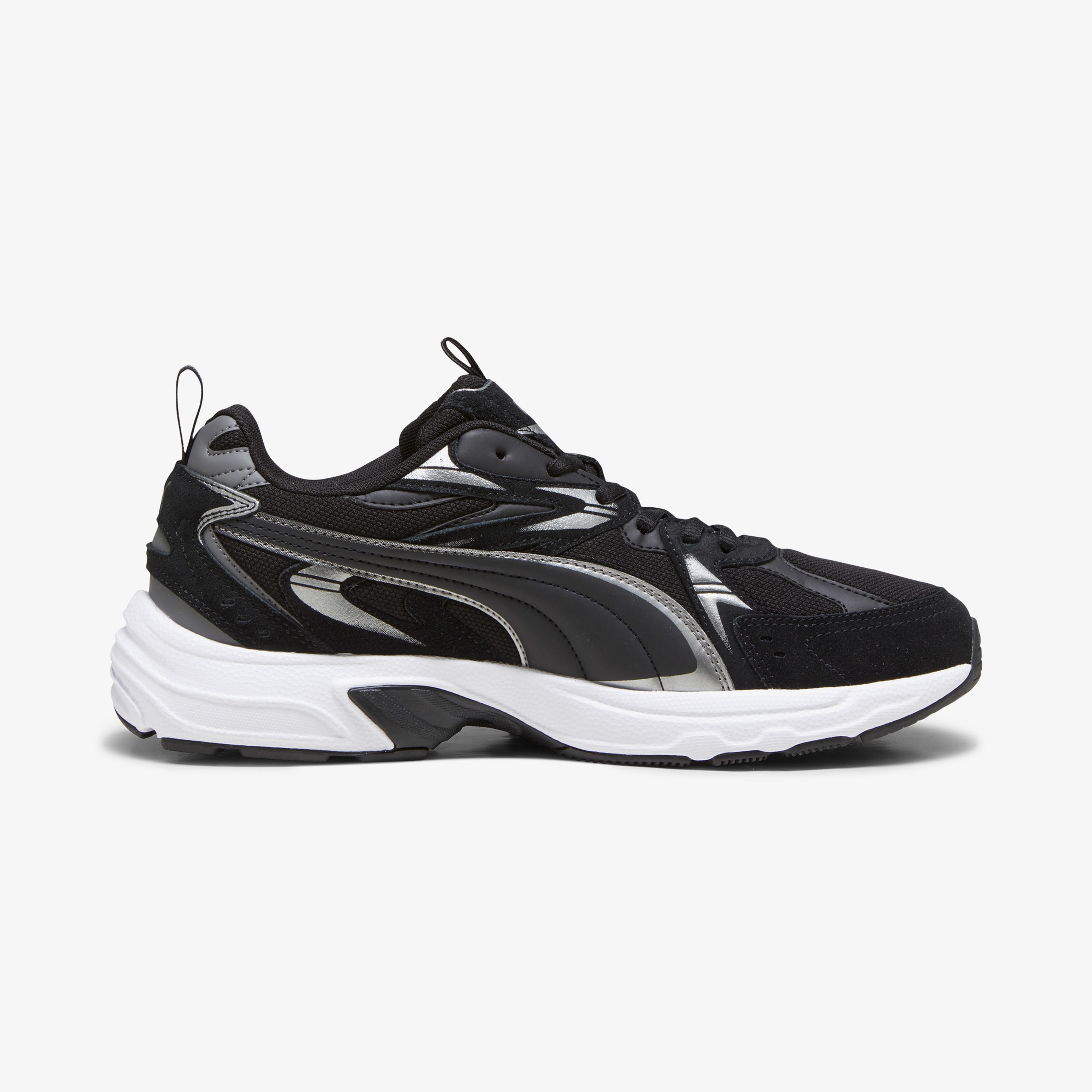 Puma Milenio Tech Suede Kadın Siyah Spor Ayakkabı